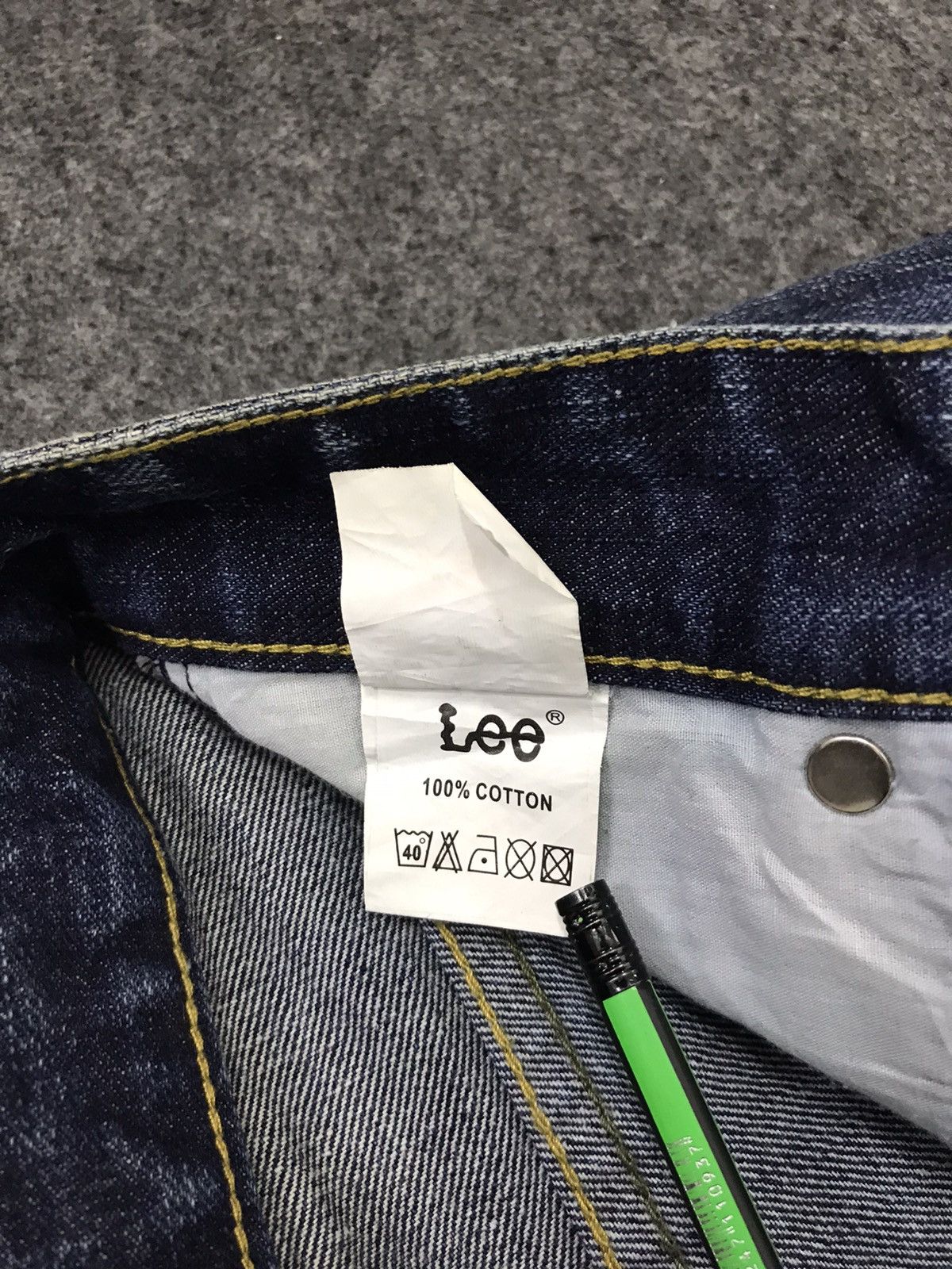 Lee 90s Lee Raider Distresed Denim Jeans Indigo Straight Leg Size US 28 / EU 44 - 5 Thumbnail