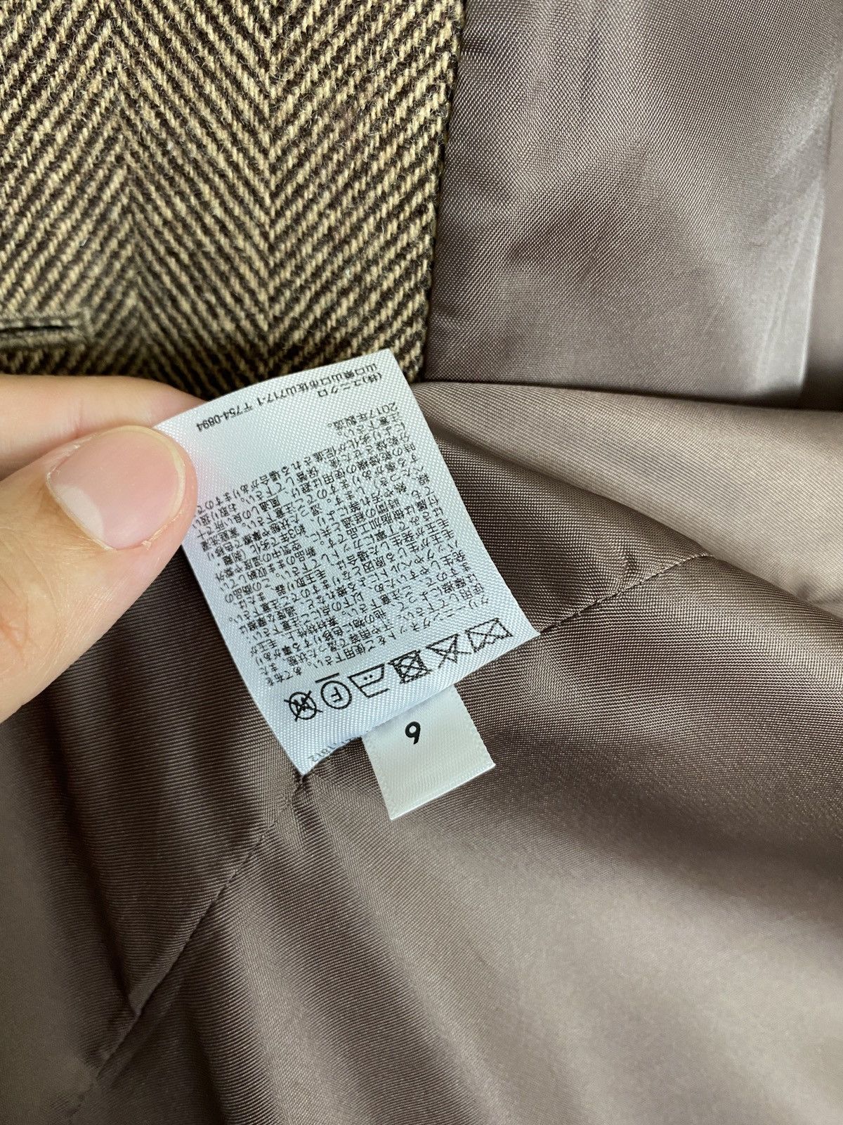 JW Anderson Rare‼️ JW Anderson Herringbone Coat Medium Size (Women) Size M / US 6-8 / IT 42-44 - 7 Thumbnail