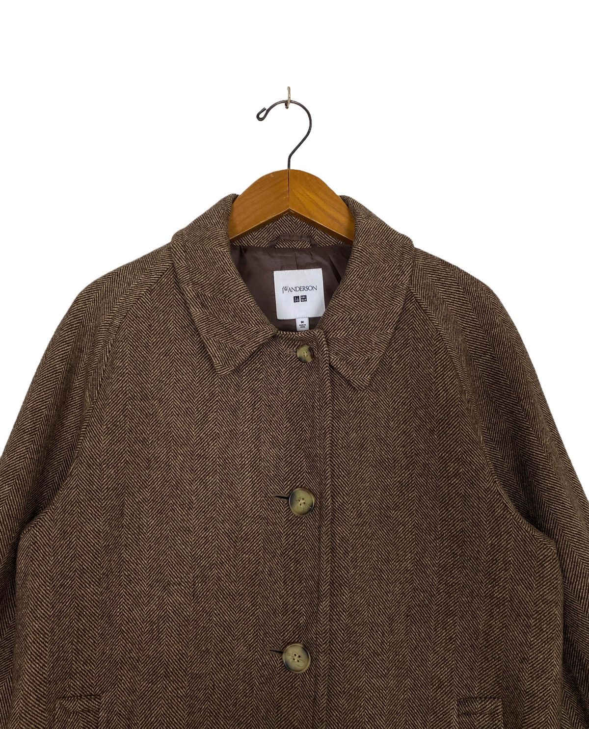 JW Anderson Rare‼️ JW Anderson Herringbone Coat Medium Size (Women) Size M / US 6-8 / IT 42-44 - 3 Thumbnail
