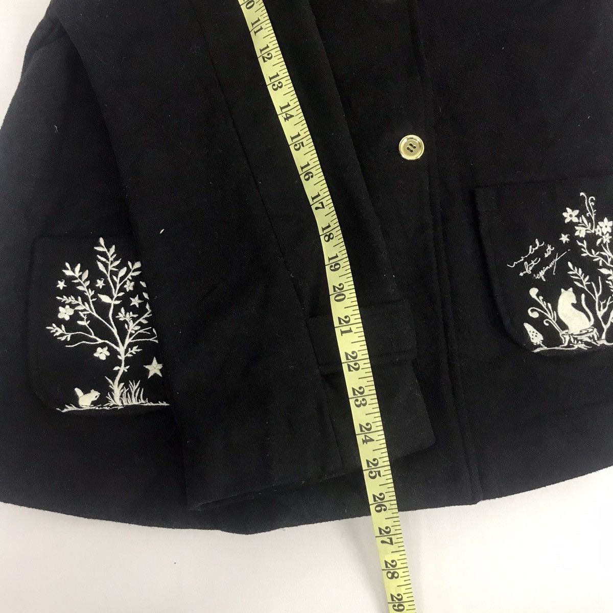 Japanese Brand Vintage Scolar Jacket Embroidery Art Design Style Coat Size M / US 6-8 / IT 42-44 - 9 Thumbnail
