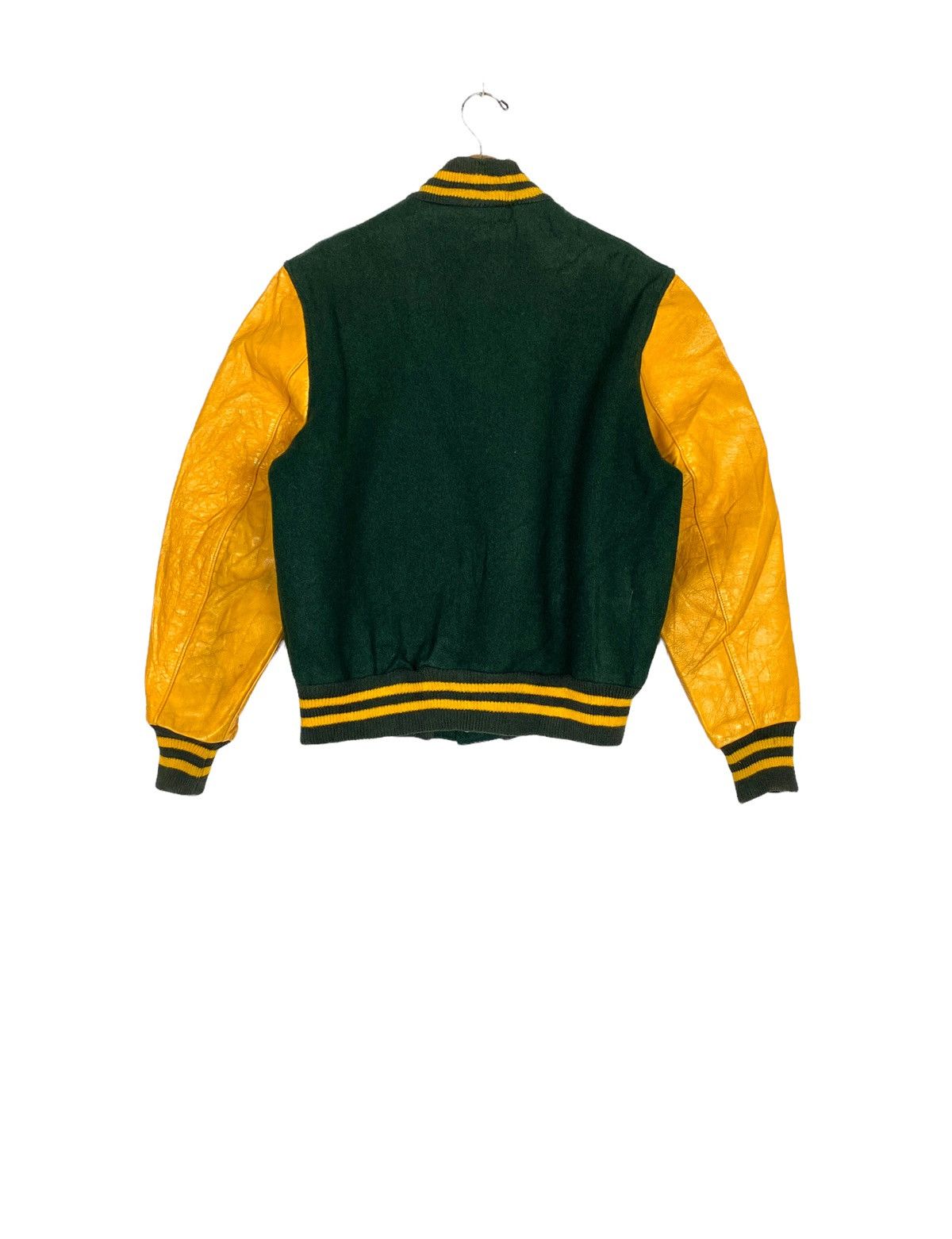 Vintage Rare‼️ Vintage Midland Varsity Wool leather Letterman Jacket Size US M / EU 48-50 / 2 - 4 Thumbnail