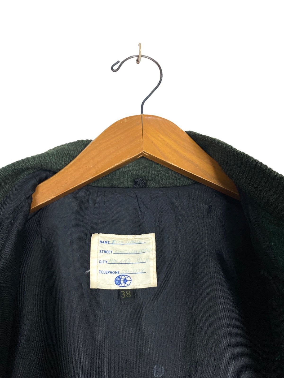 Vintage Rare‼️ Vintage Midland Varsity Wool leather Letterman Jacket Size US M / EU 48-50 / 2 - 9 Thumbnail