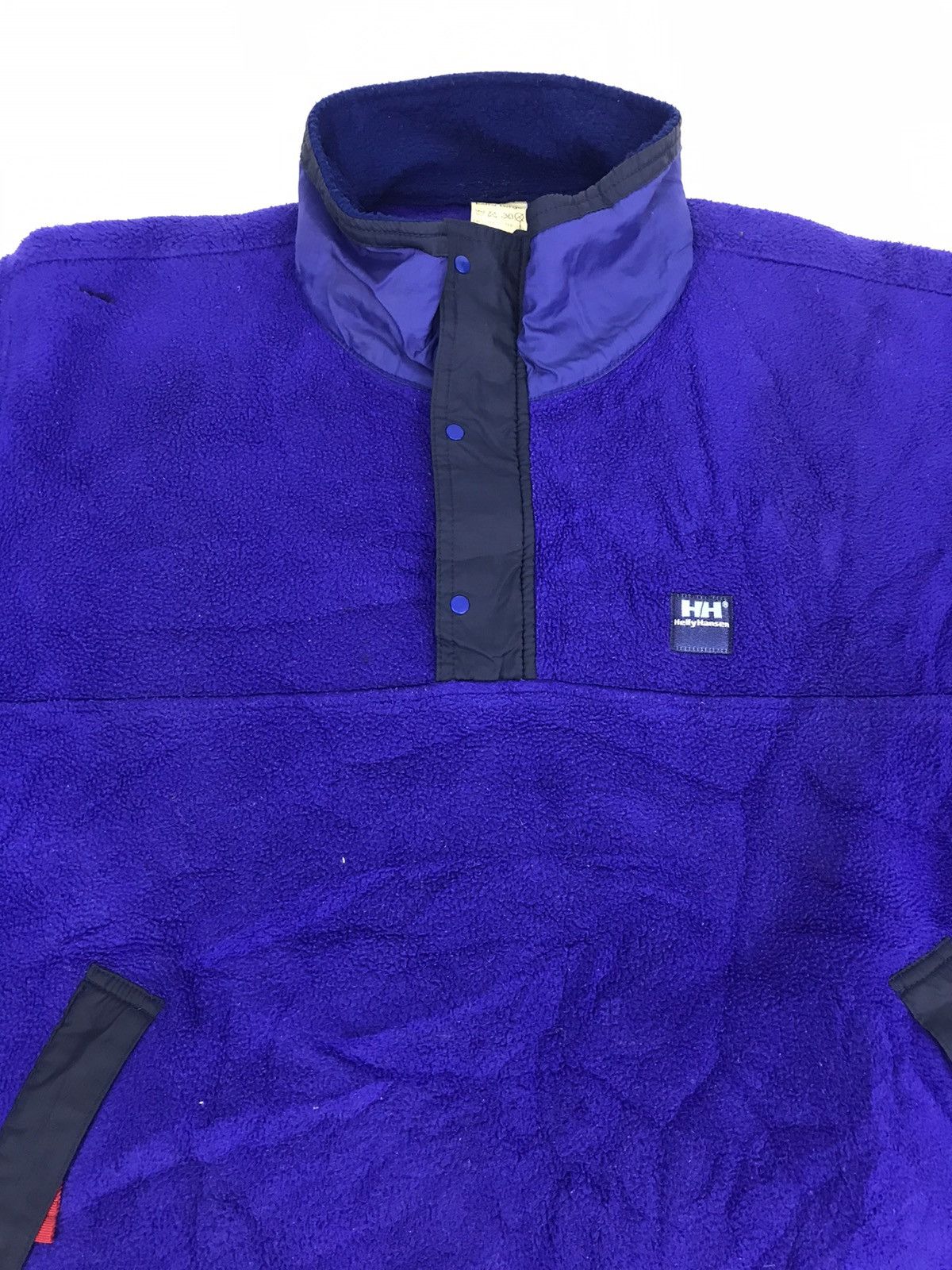 Helly Hansen × Vintage Helly Hansen Fleece Sweatshirt Jacket Winter Wear Size US L / EU 52-54 / 3 - 2 Thumbnail