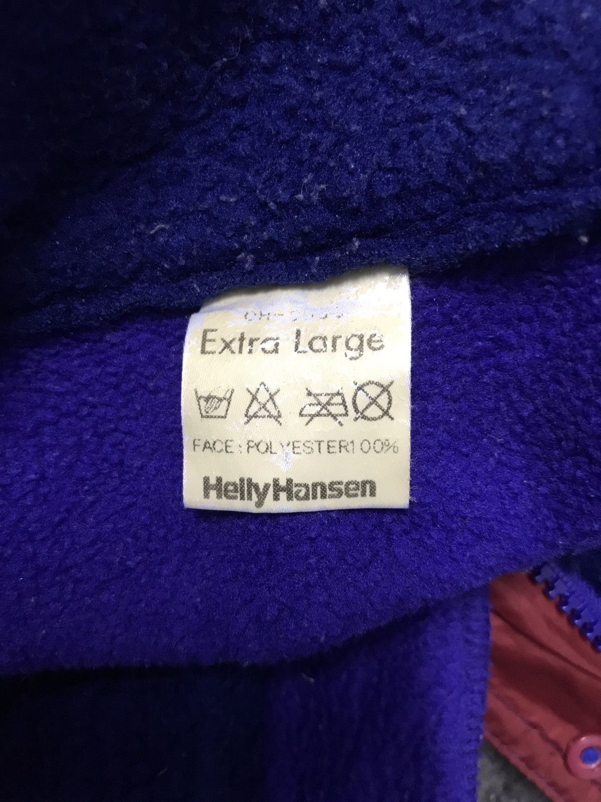 Helly Hansen × Vintage Helly Hansen Fleece Sweatshirt Jacket Winter Wear Size US L / EU 52-54 / 3 - 4 Thumbnail