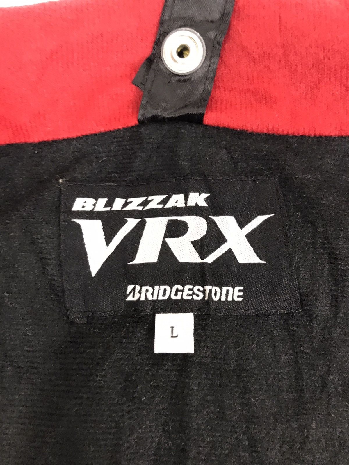 Japanese Brand Vintage Motorsports Jacket Blizzak VRX Bridgestone Nylon Size US XL / EU 56 / 4 - 4 Thumbnail