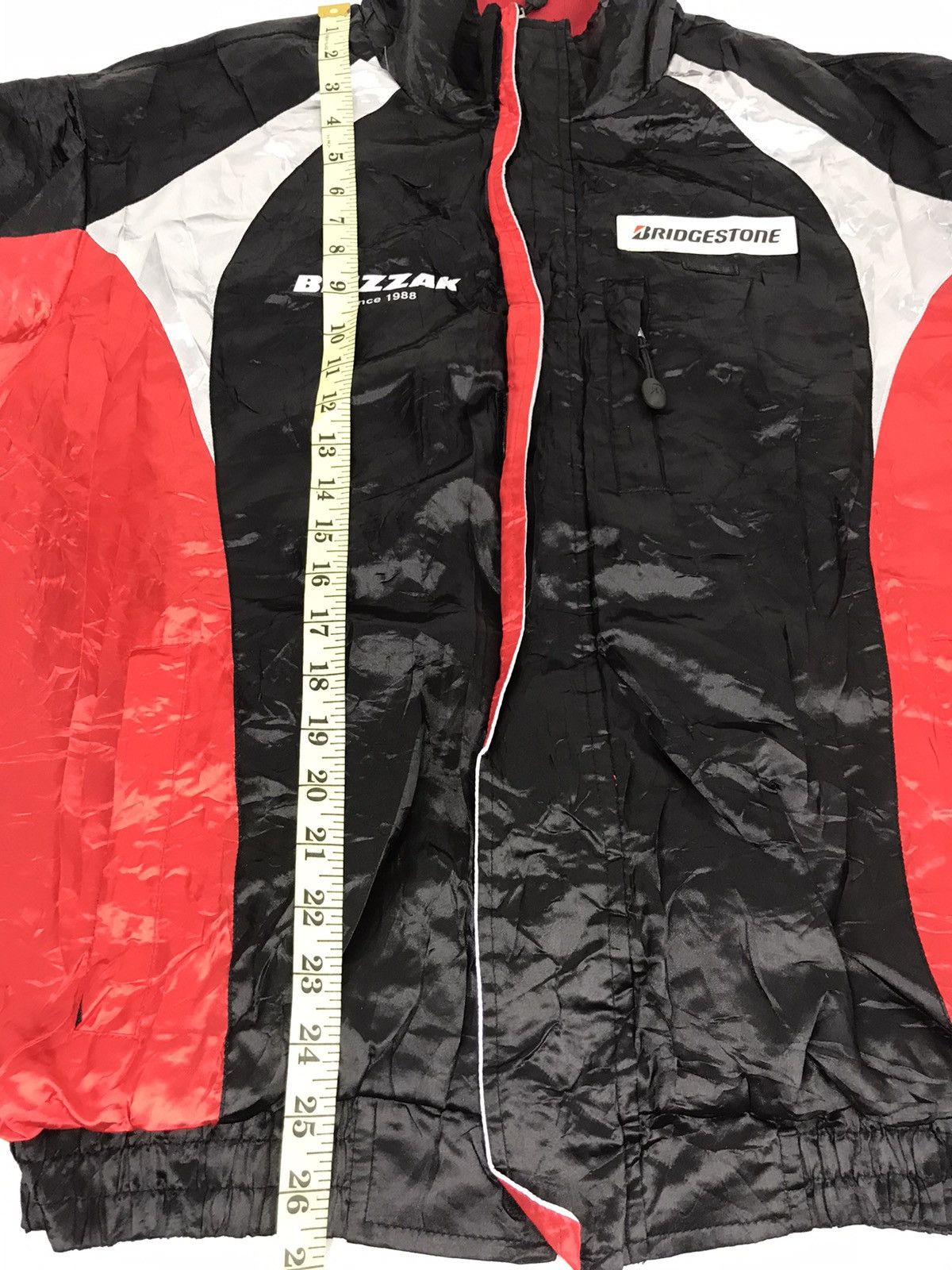 Japanese Brand Vintage Motorsports Jacket Blizzak VRX Bridgestone Nylon Size US XL / EU 56 / 4 - 7 Thumbnail