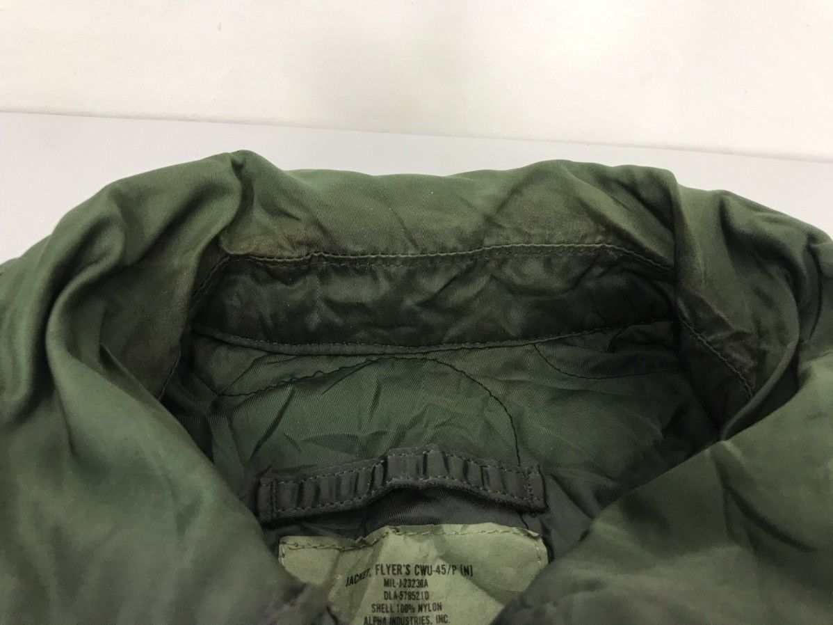 Alpha Industries Vintage Alpha Industries U.S Usa Bomber Down Jacket Flyer Size US M / EU 48-50 / 2 - 11 Thumbnail