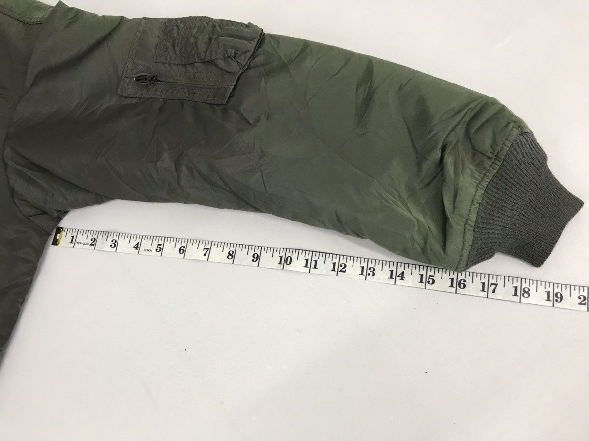 Alpha Industries Vintage Alpha Industries U.S Usa Bomber Down Jacket Flyer Size US M / EU 48-50 / 2 - 9 Thumbnail