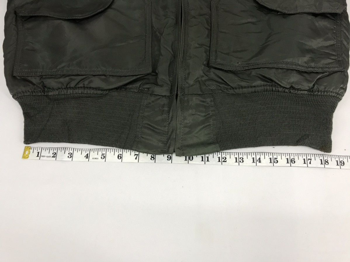 Alpha Industries Vintage Alpha Industries U.S Usa Bomber Down Jacket Flyer Size US M / EU 48-50 / 2 - 10 Thumbnail