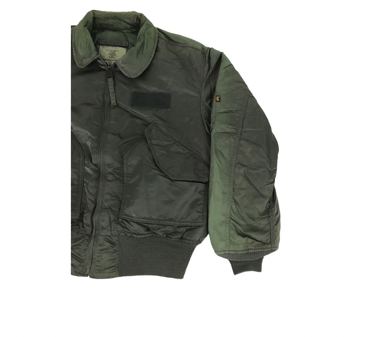 Alpha Industries Vintage Alpha Industries U.S Usa Bomber Down Jacket Flyer Size US M / EU 48-50 / 2 - 14 Thumbnail
