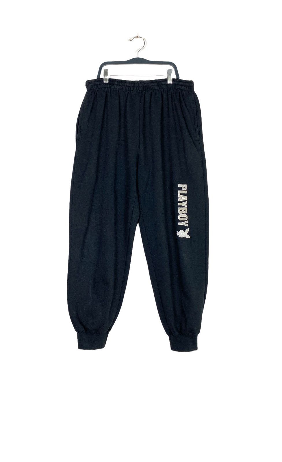 Playboy Rare‼️ Playboy Sweatpants Embroidery Big Logo Size US 33 - 3 Thumbnail