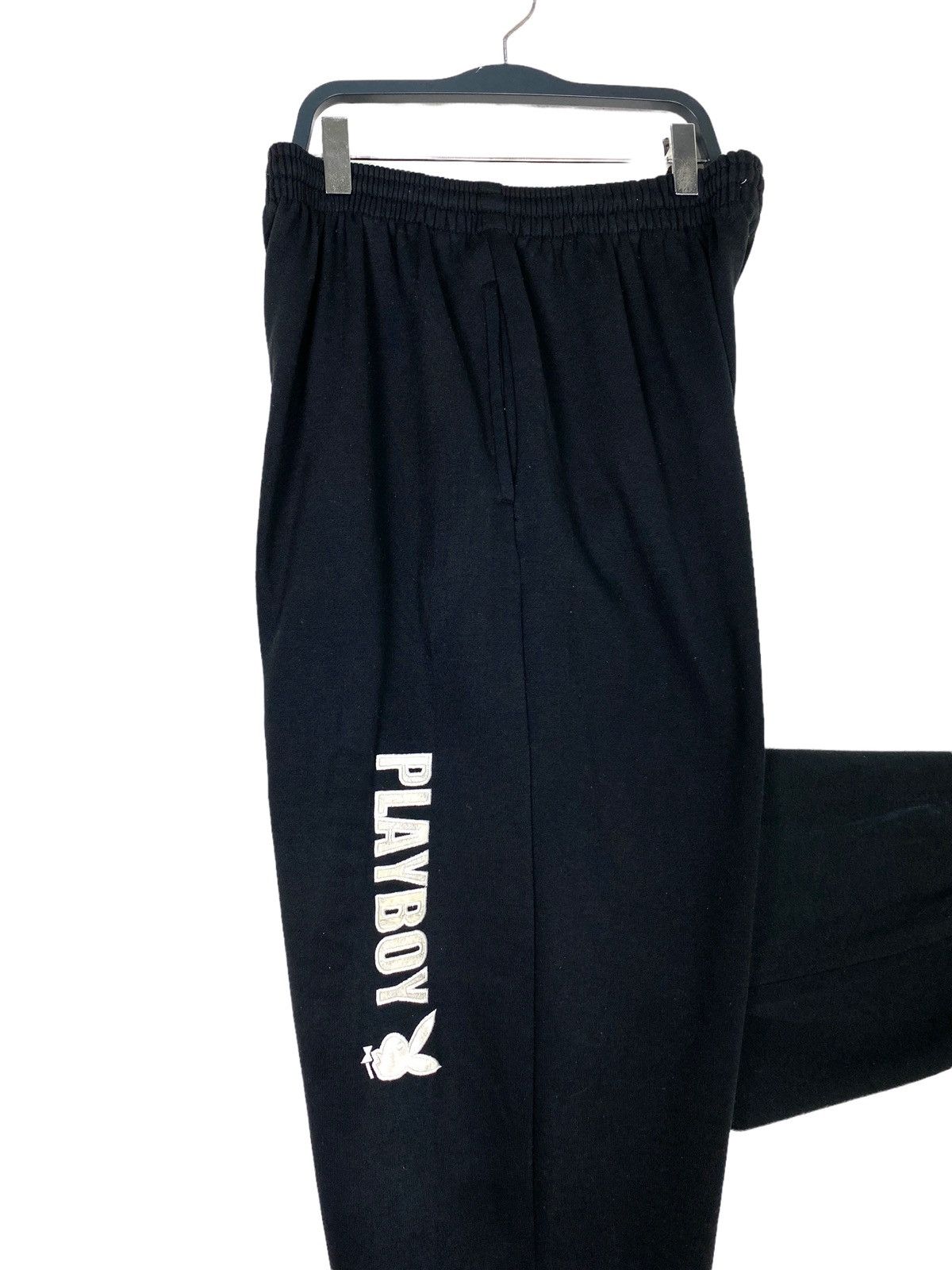 Playboy Rare‼️ Playboy Sweatpants Embroidery Big Logo Size US 33 - 2 Thumbnail