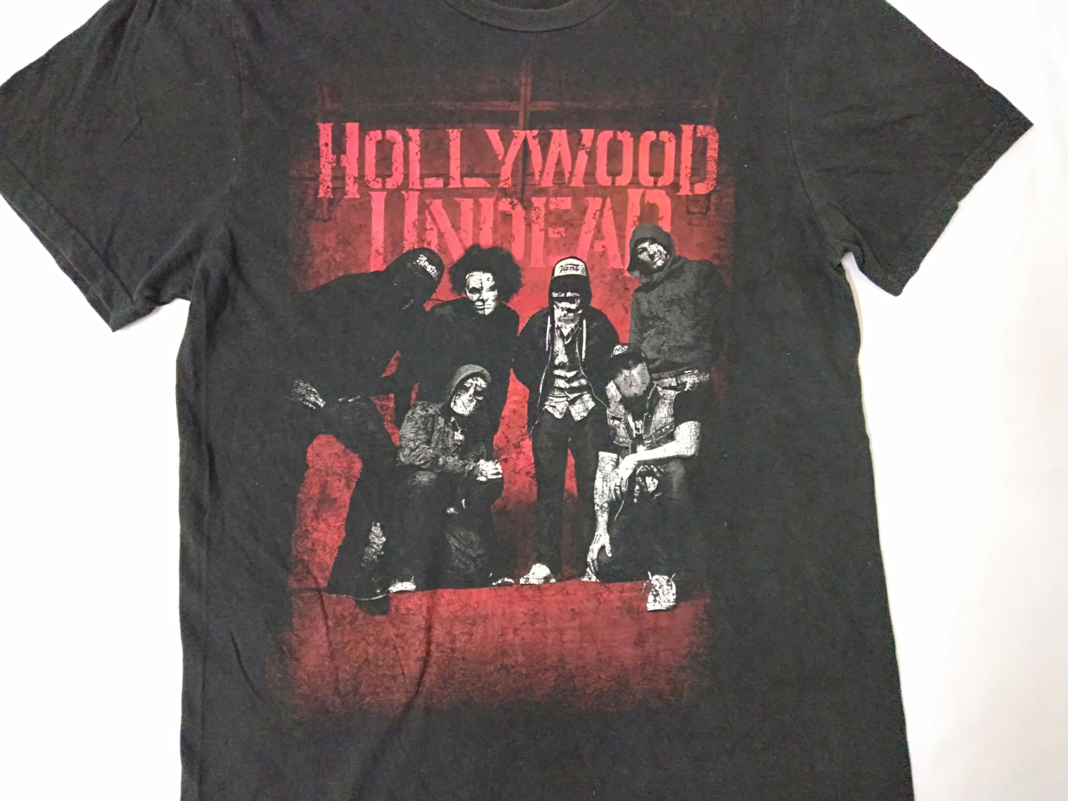 Band Tees Vintage 90s Hollywood Indead Legend Artist Line Up Size US M / EU 48-50 / 2 - 3 Thumbnail