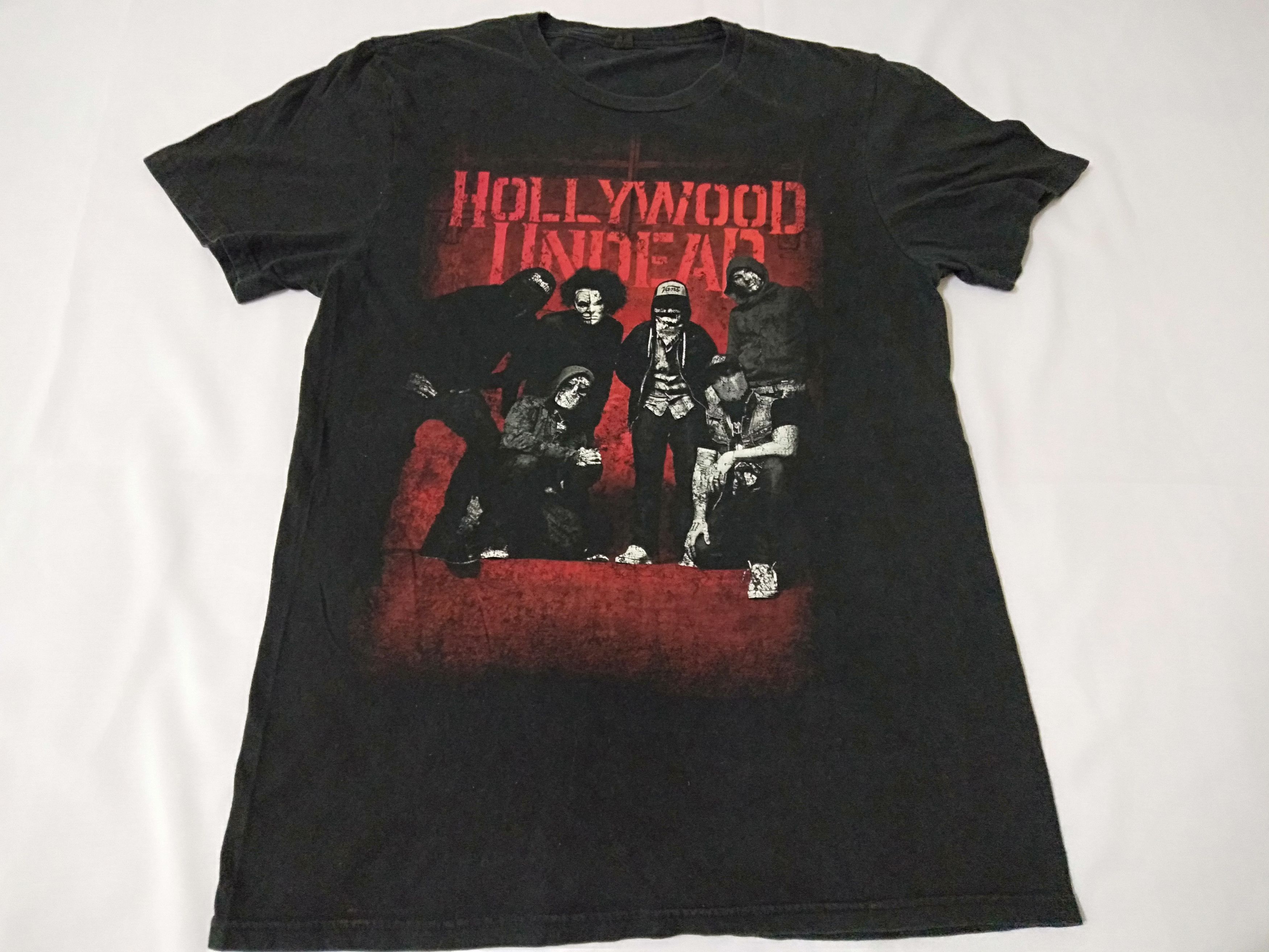 Band Tees Vintage 90s Hollywood Indead Legend Artist Line Up Size US M / EU 48-50 / 2 - 1 Thumbnail