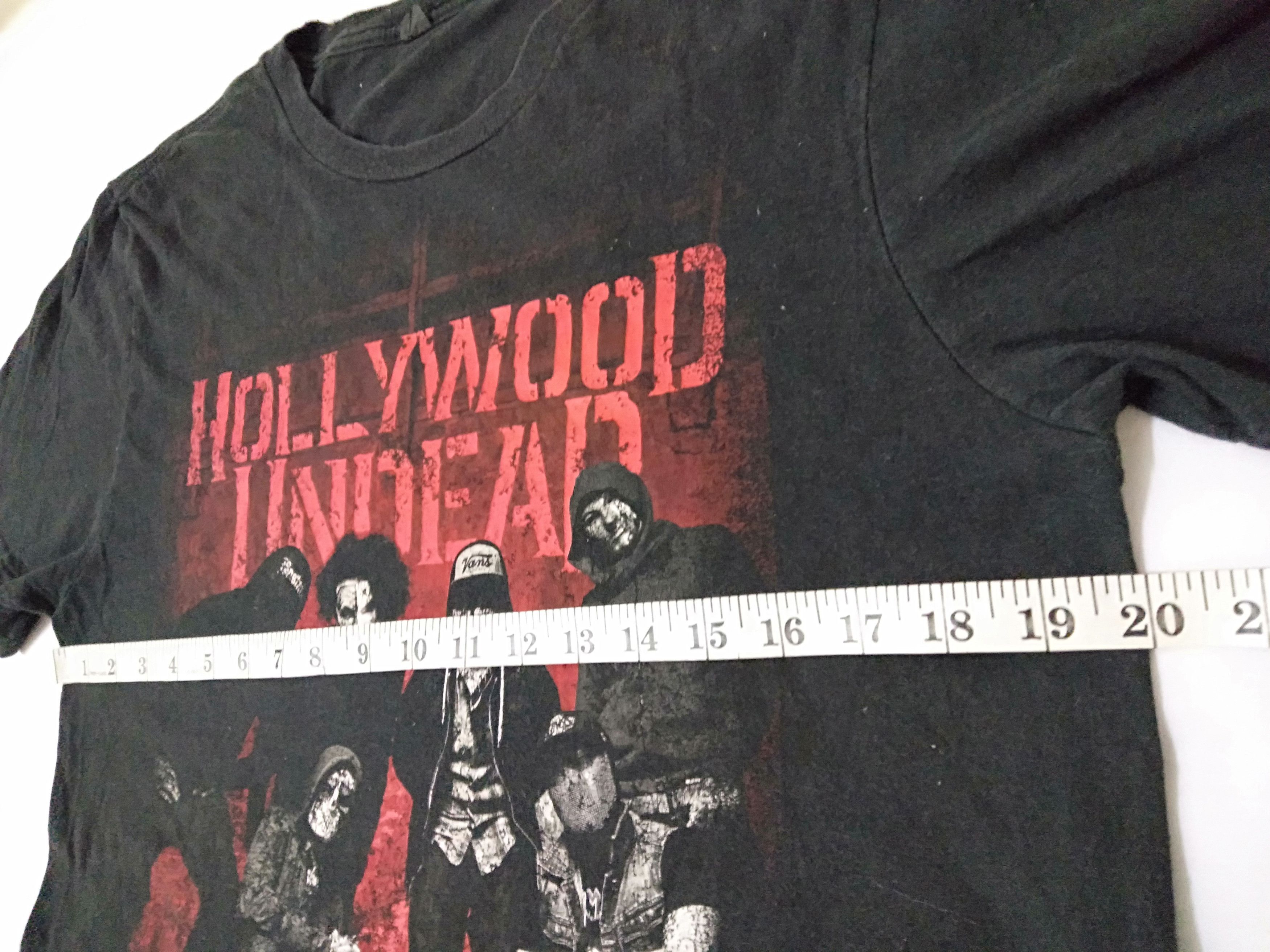 Band Tees Vintage 90s Hollywood Indead Legend Artist Line Up Size US M / EU 48-50 / 2 - 5 Thumbnail