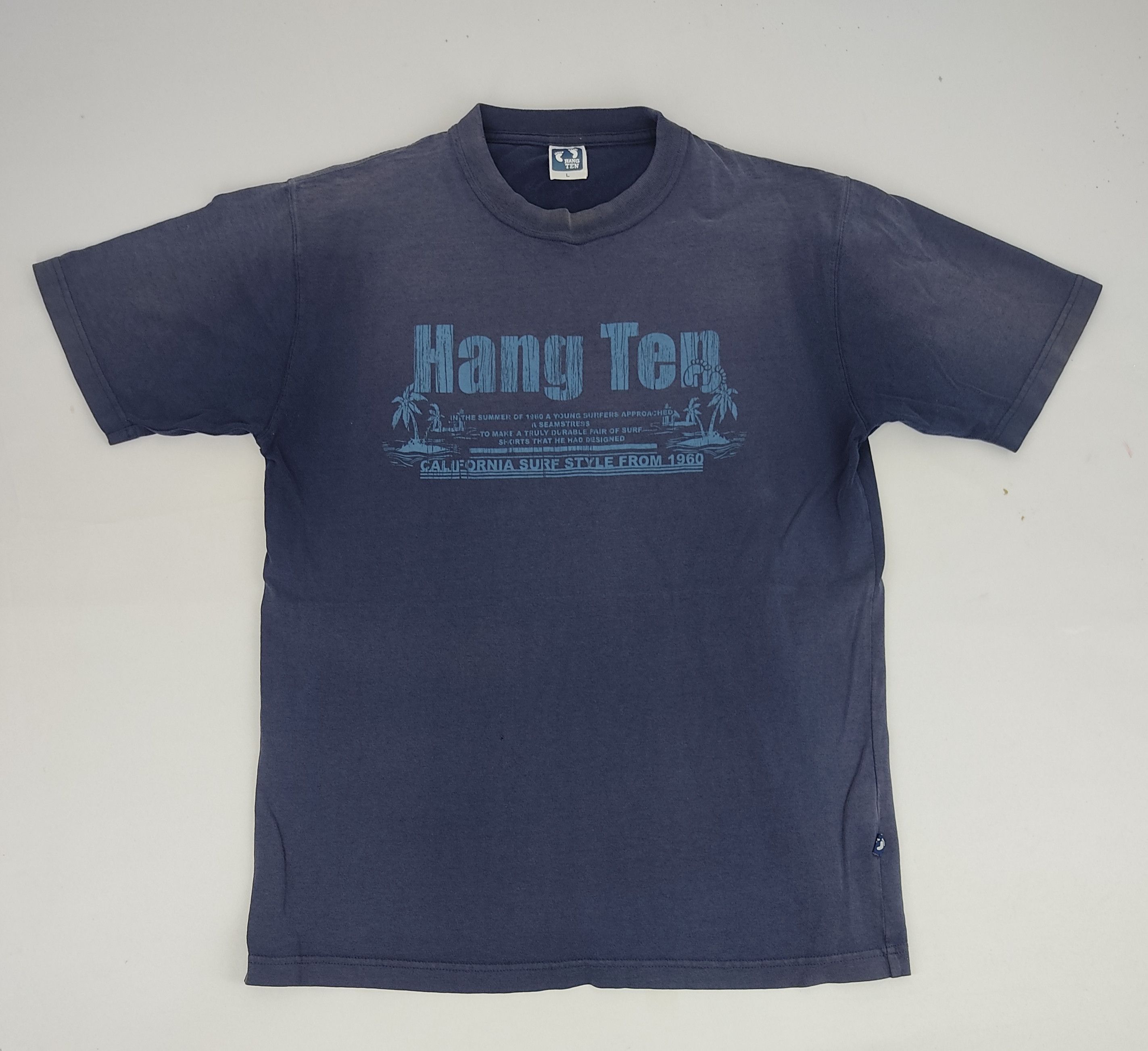 Hang Ten Hang Ten California Surf Style Tee Outdoor Sun Faded | Grailed