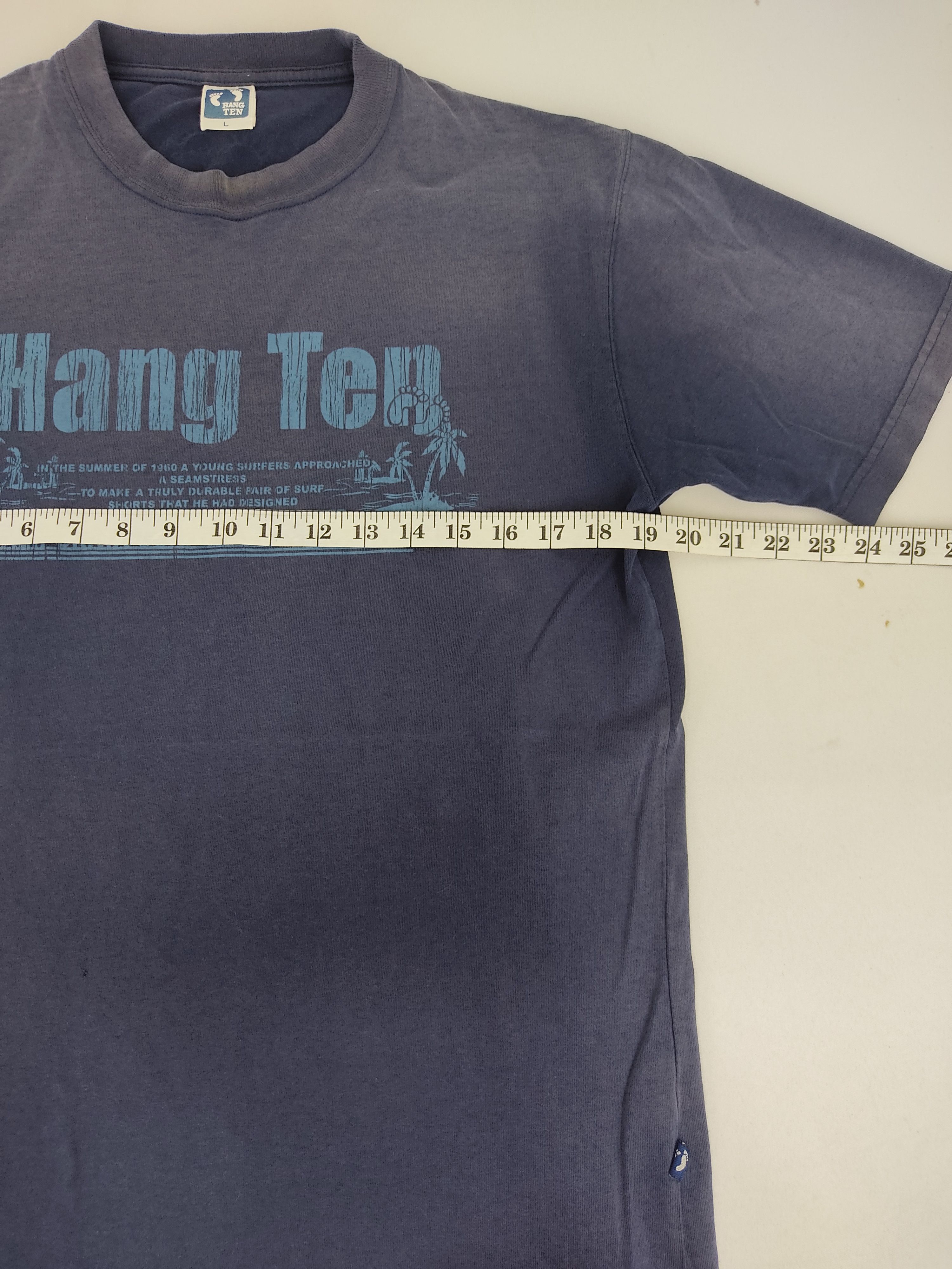 Hang Ten Hang Ten California Surf Style Tee Outdoor Sun Faded Size US M / EU 48-50 / 2 - 5 Thumbnail