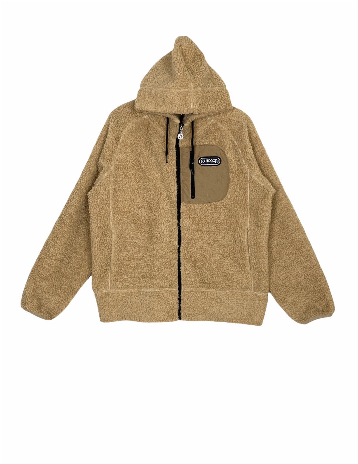Japanese Brand Rare‼️Outdoor Fleece Hoodie Medium Size Size US M / EU 48-50 / 2 - 1 Thumbnail