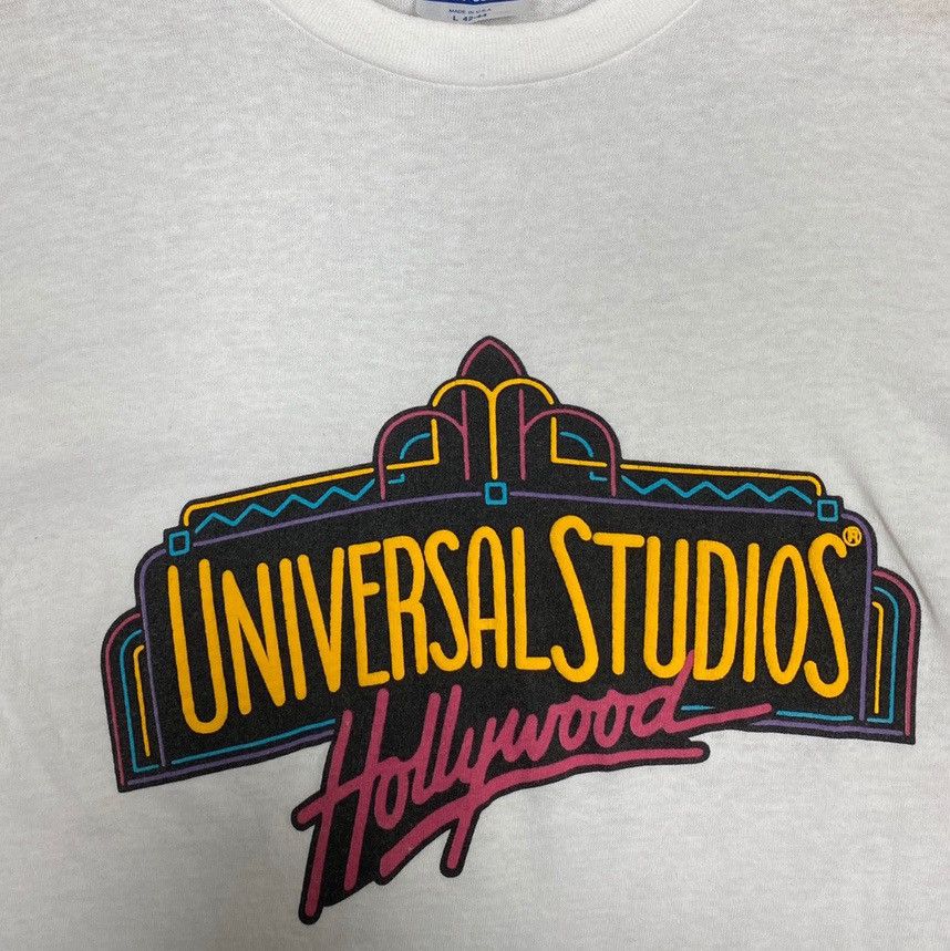 Vintage Rare‼️Vtg Universal Studios Hollywood Big Logo Large Size Size US L / EU 52-54 / 3 - 2 Thumbnail