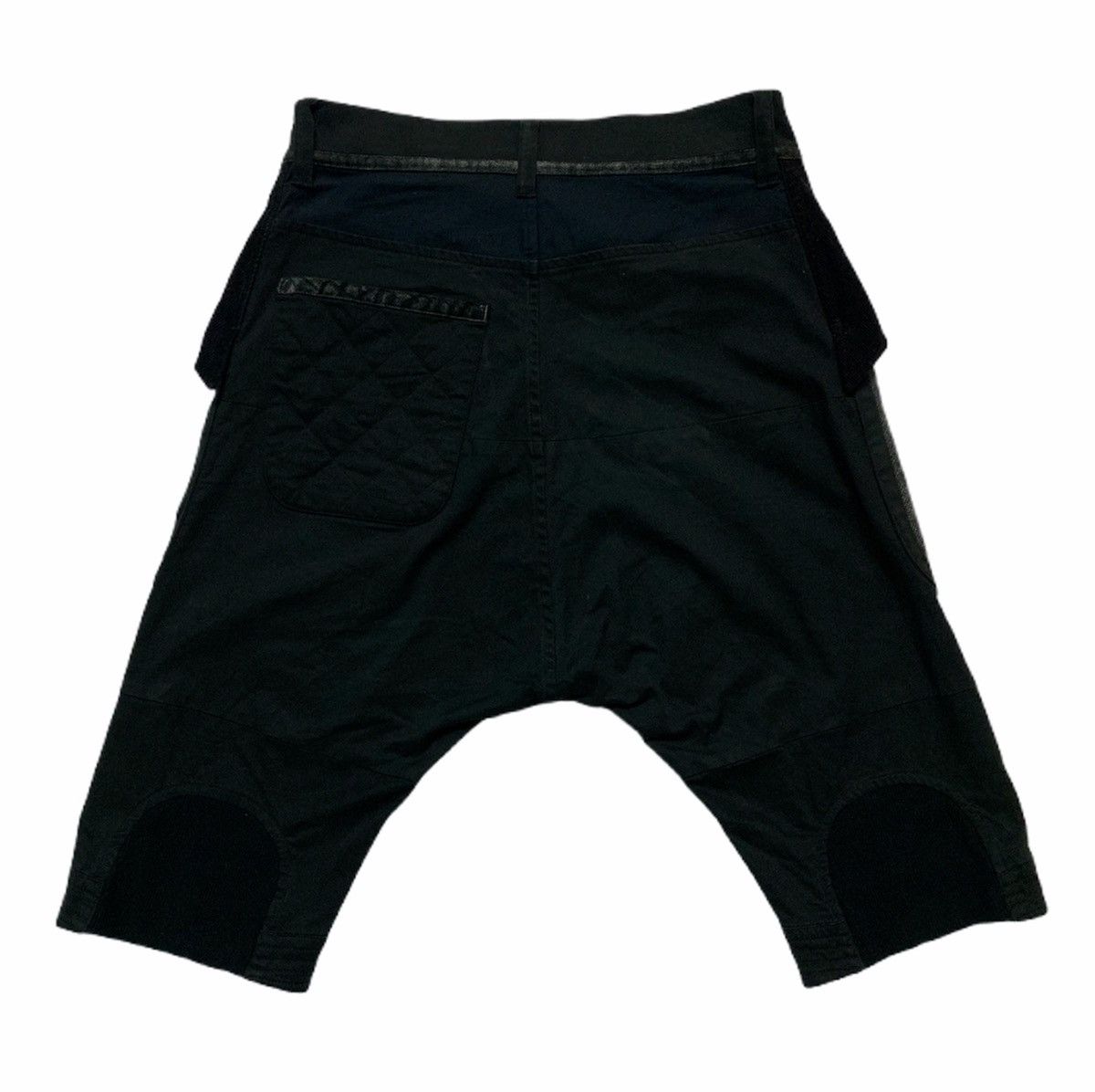 Issey Miyake 🇯🇵 80s Issey Miyake Asymmetrical Patchwork Shorts Size US 32 / EU 48 - 5 Thumbnail