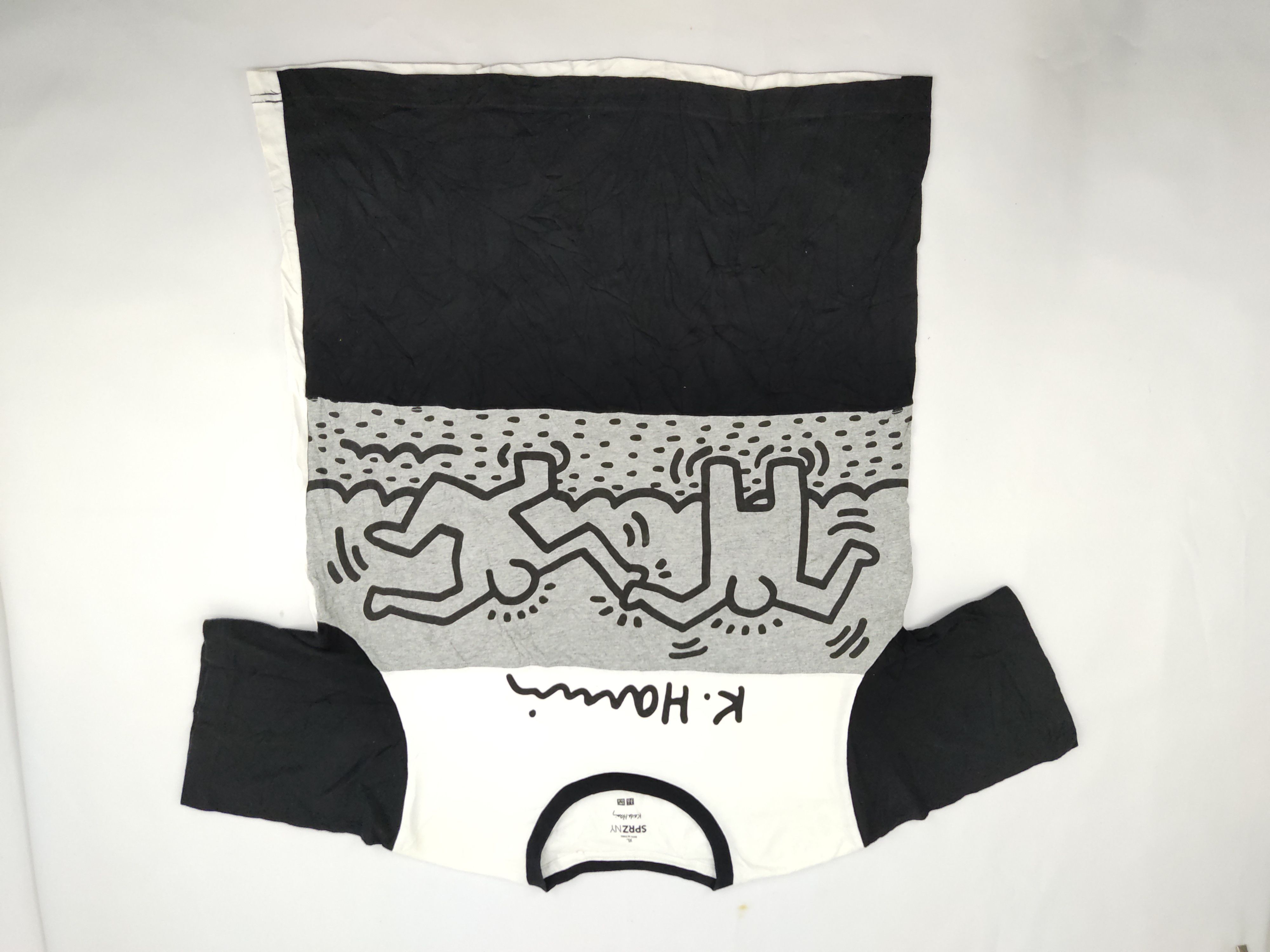 image of Art x Keith Haring Sprz Ny Best Buddies Swimming Color Block, Men's (Size Large)