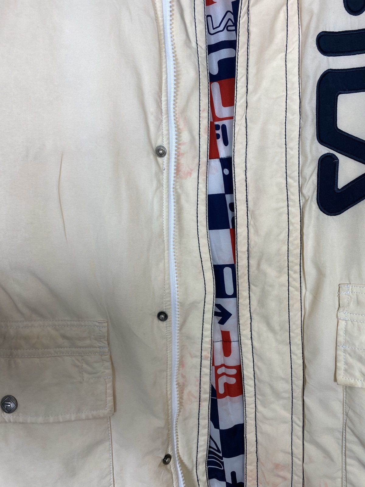 Fila Rare‼️Fila Big Logo Ski Jacket Medium Size Size US M / EU 48-50 / 2 - 8 Thumbnail