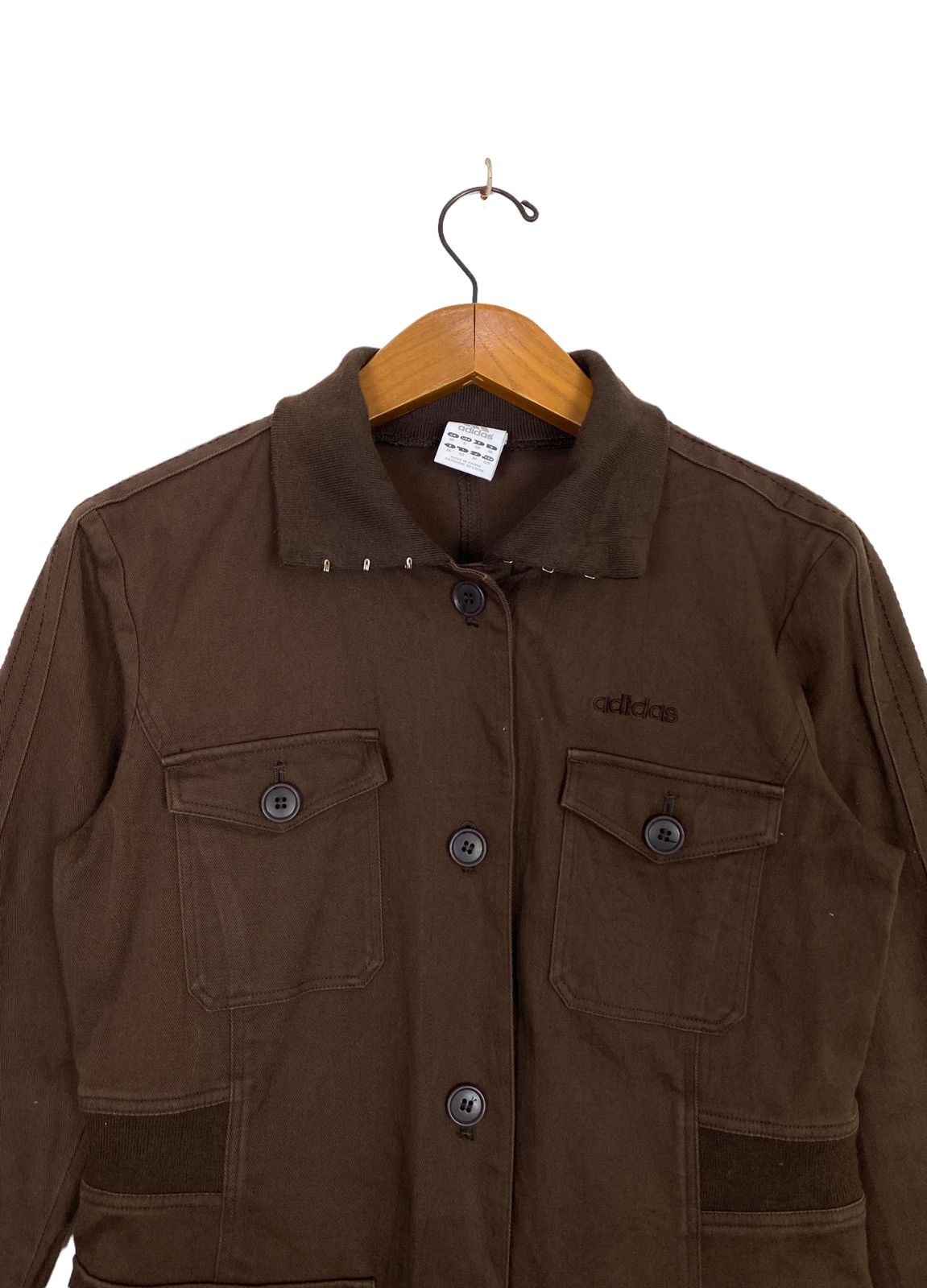 Adidas Rare‼️ Vintage Adidas Sunfaded Trench Coat Size US S / EU 44-46 / 1 - 3 Thumbnail