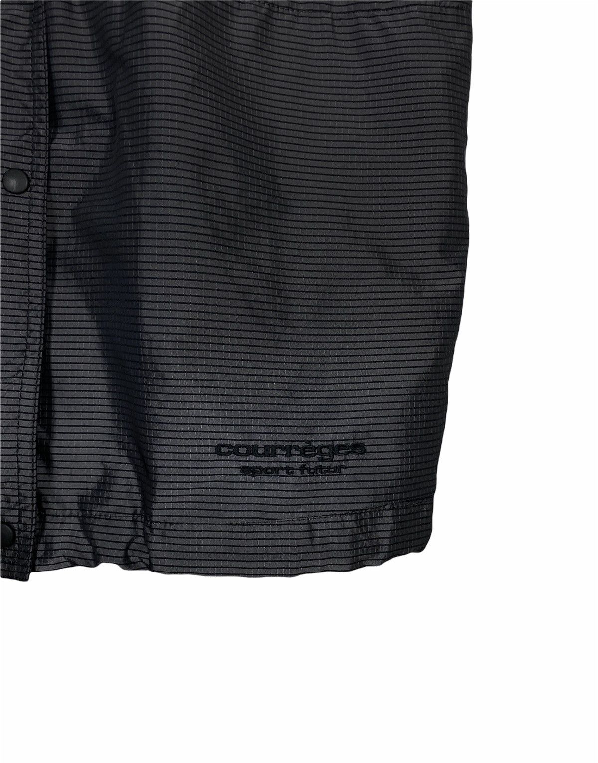 Courreges Rare‼️ Courreges Sport Futur Paris Rain Sweater (Women Size) Size L / US 10 / IT 46 - 3 Thumbnail