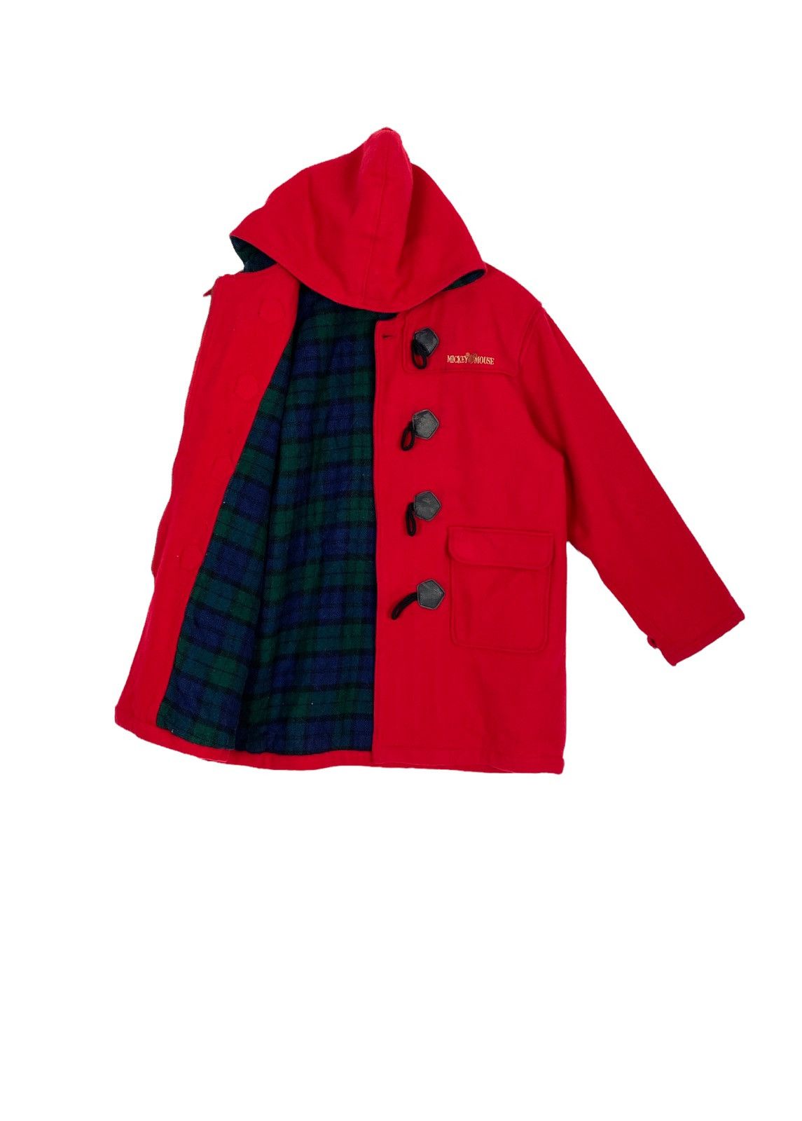 Disney Rare‼️ Disney Mickey Mouse Duffle Coat Embroidery Logo Size US S / EU 44-46 / 1 - 4 Thumbnail