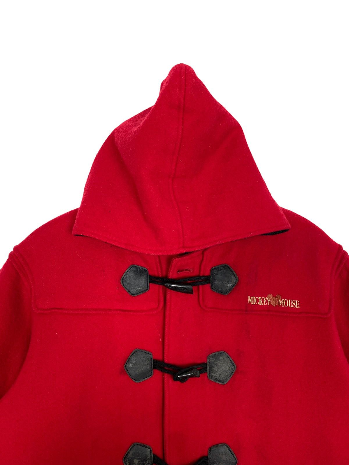 Disney Rare‼️ Disney Mickey Mouse Duffle Coat Embroidery Logo Size US S / EU 44-46 / 1 - 5 Thumbnail