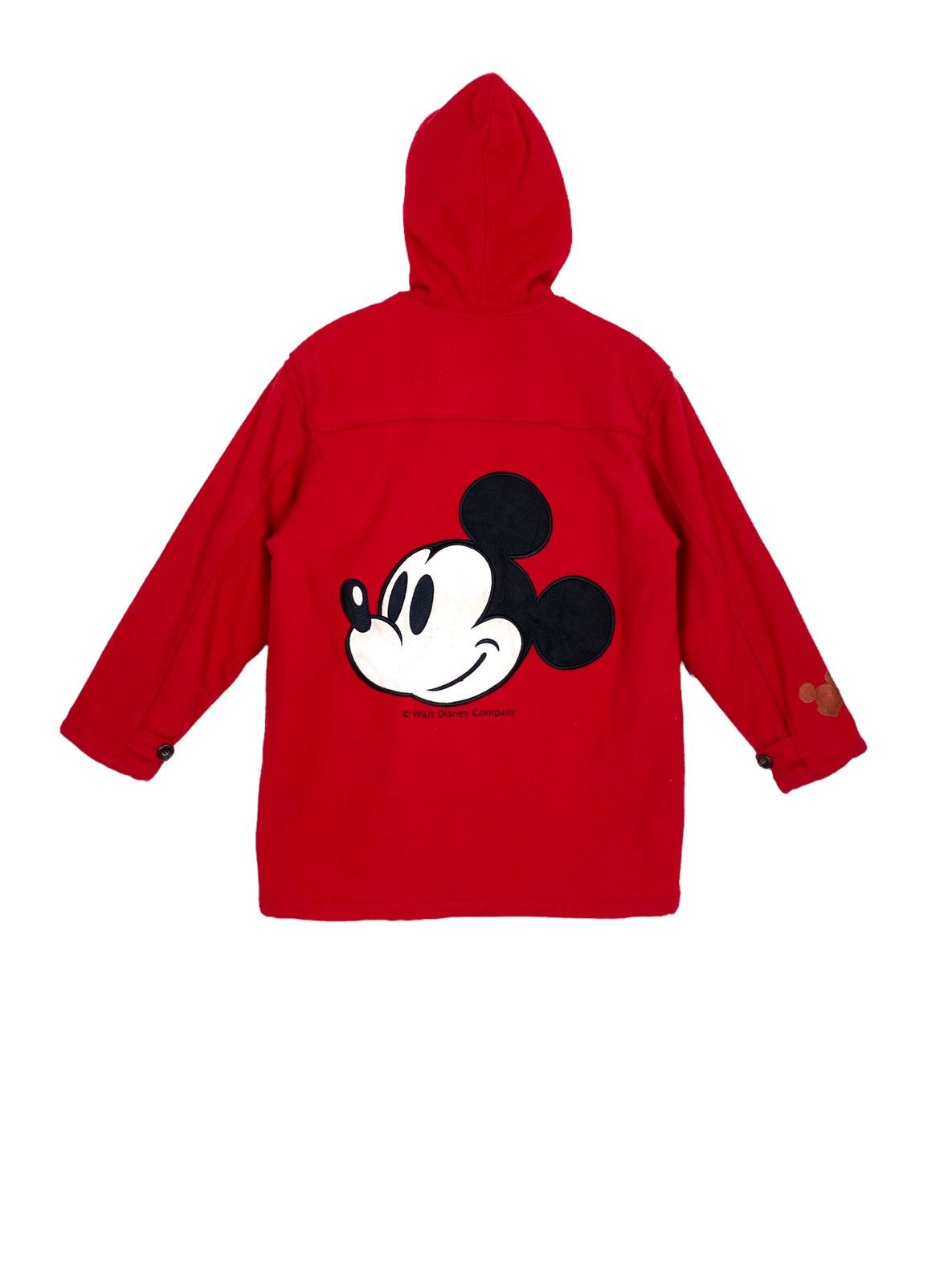 Disney Rare‼️ Disney Mickey Mouse Duffle Coat Embroidery Logo Size US S / EU 44-46 / 1 - 1 Thumbnail