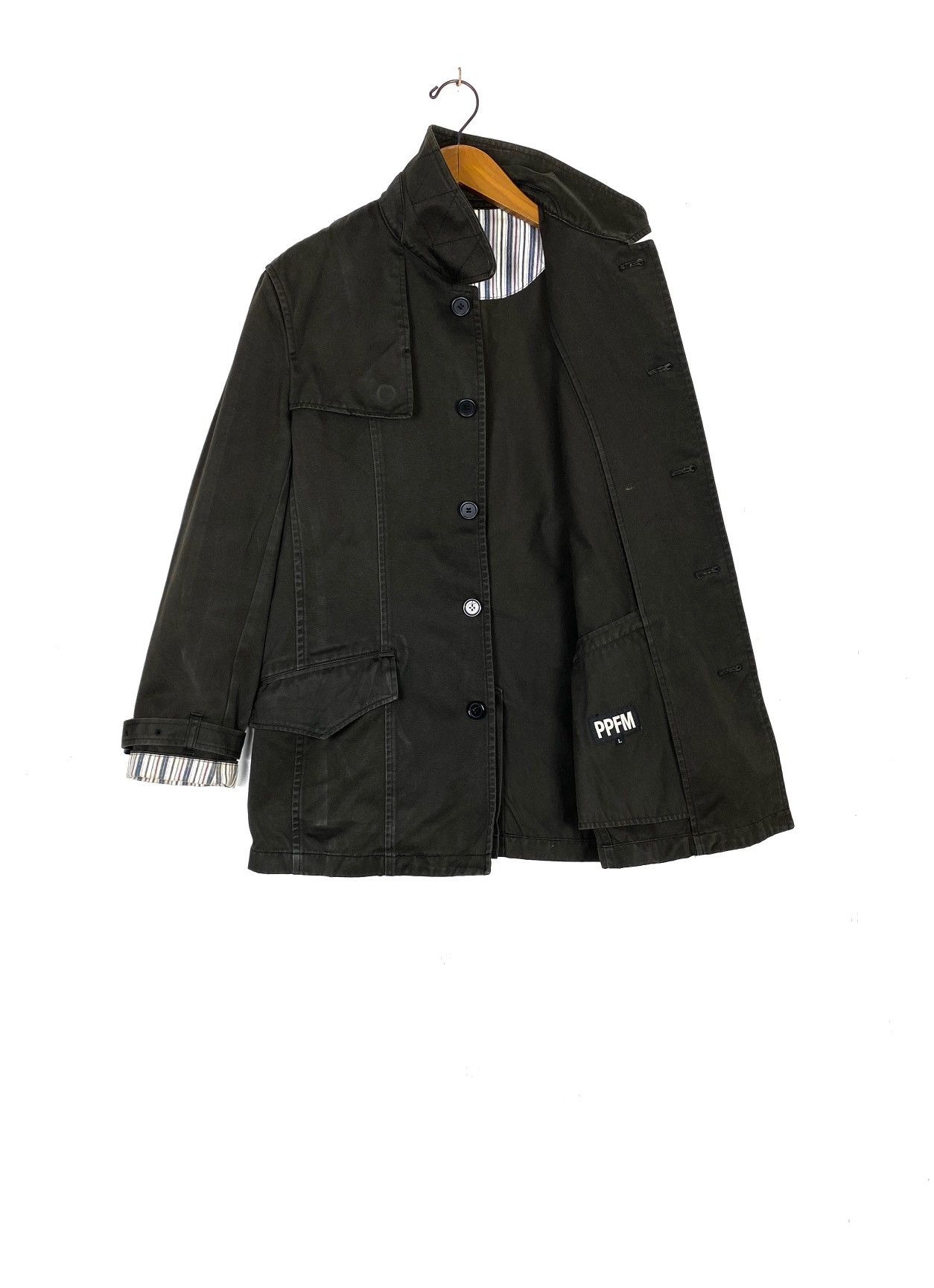 PPFM Rare‼️Ppfm Worker Jacket Large Size Made in Japan Size US L / EU 52-54 / 3 - 2 Thumbnail