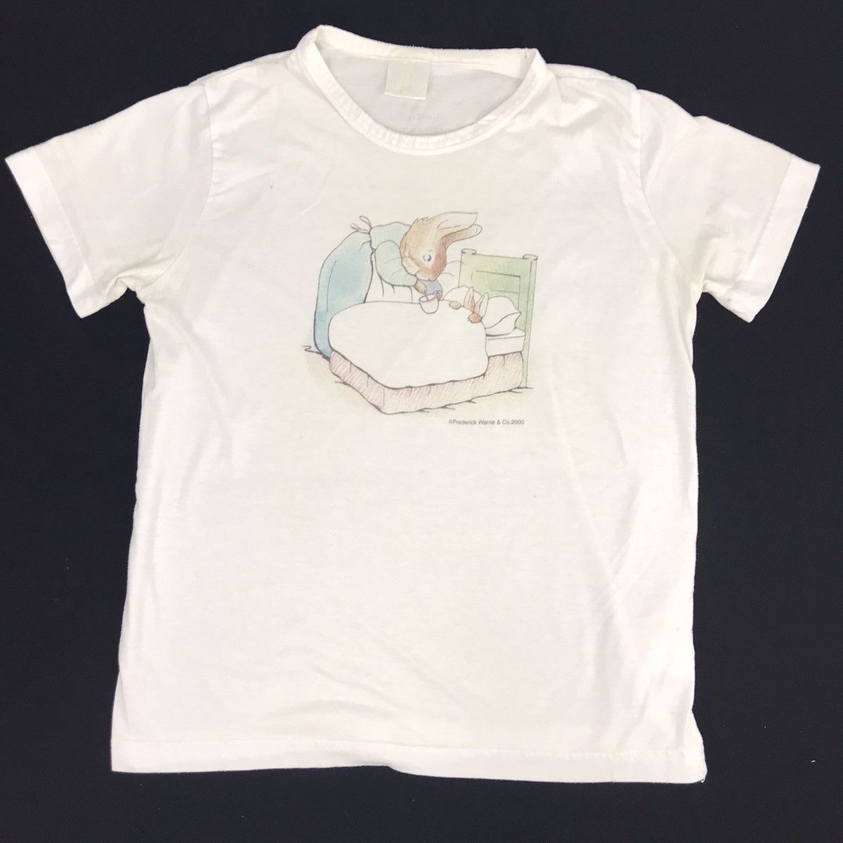 Cartoon Network The Tale Peter Rabbit Frederick Warner British Tee Size XS / US 0-2 / IT 36-38 - 1 Thumbnail