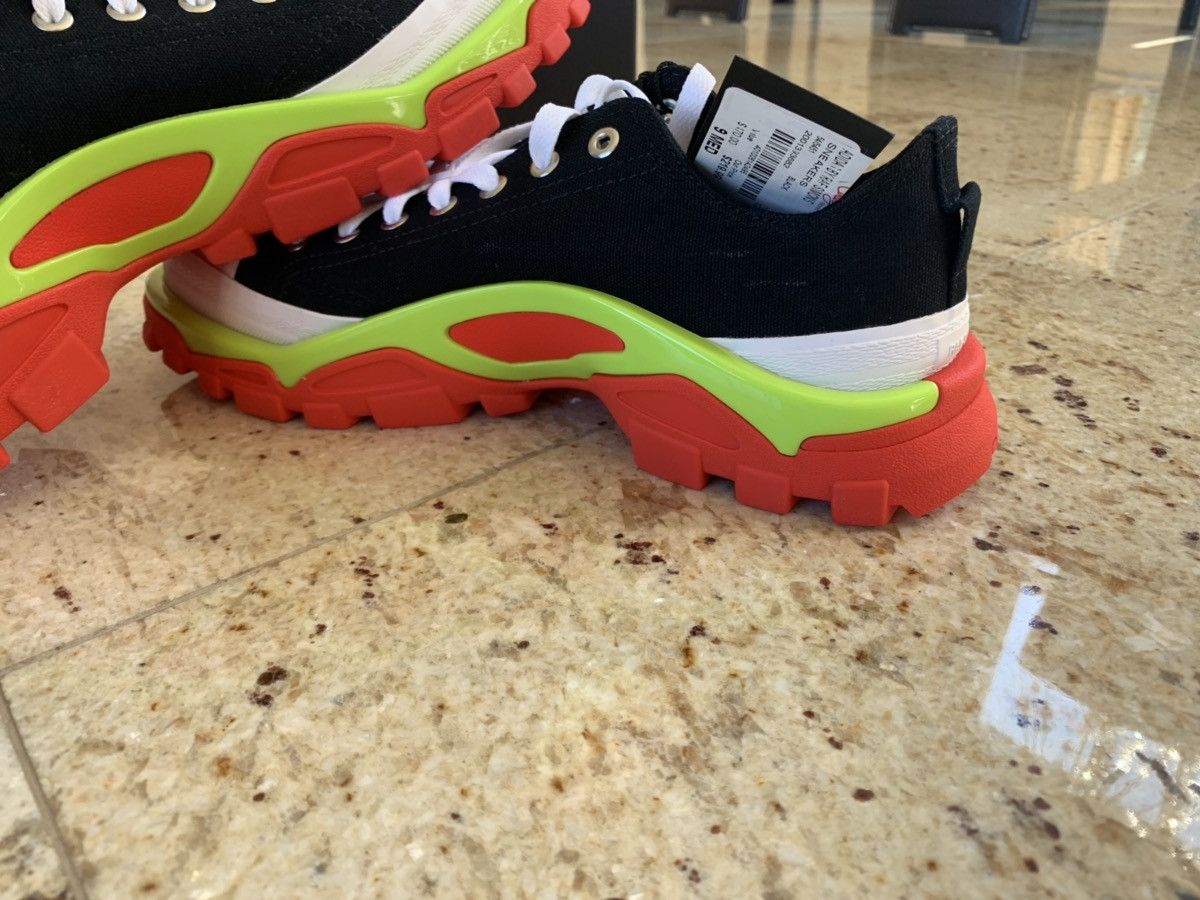 Raf Simons Black, Orange & Green RS Detroit Runner Size US 9 / EU 42 - 4 Thumbnail
