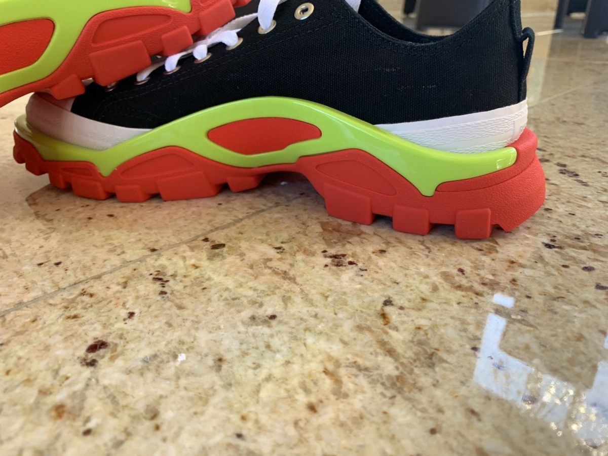 Raf Simons Black, Orange & Green RS Detroit Runner Size US 9 / EU 42 - 9 Thumbnail