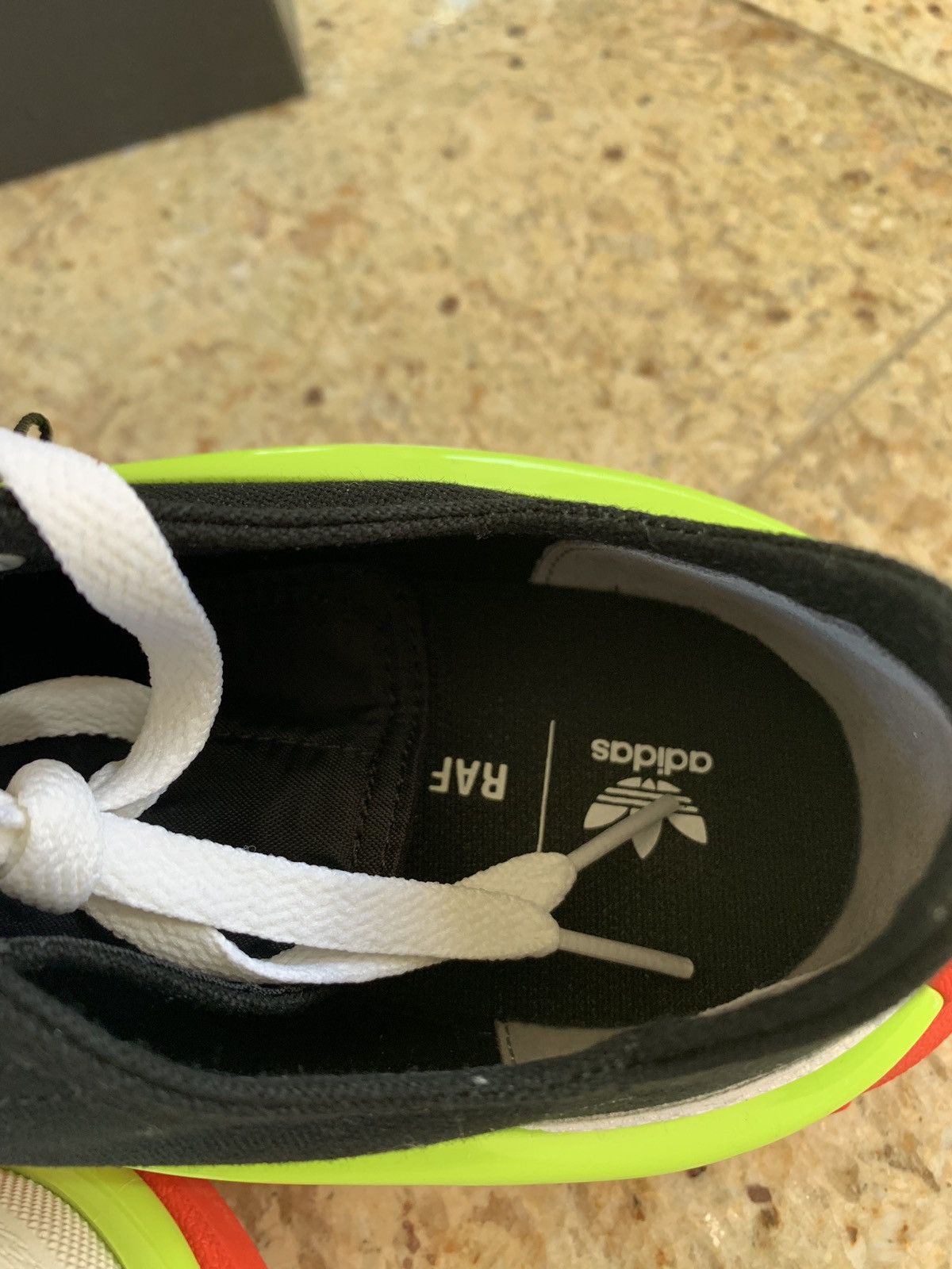 Raf Simons Black, Orange & Green RS Detroit Runner Size US 9 / EU 42 - 15 Thumbnail