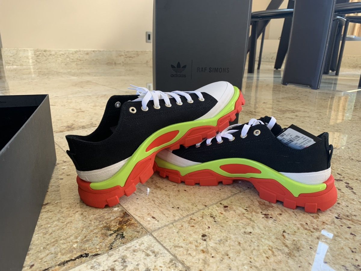 Raf Simons Black, Orange & Green RS Detroit Runner Size US 9 / EU 42 - 1 Thumbnail