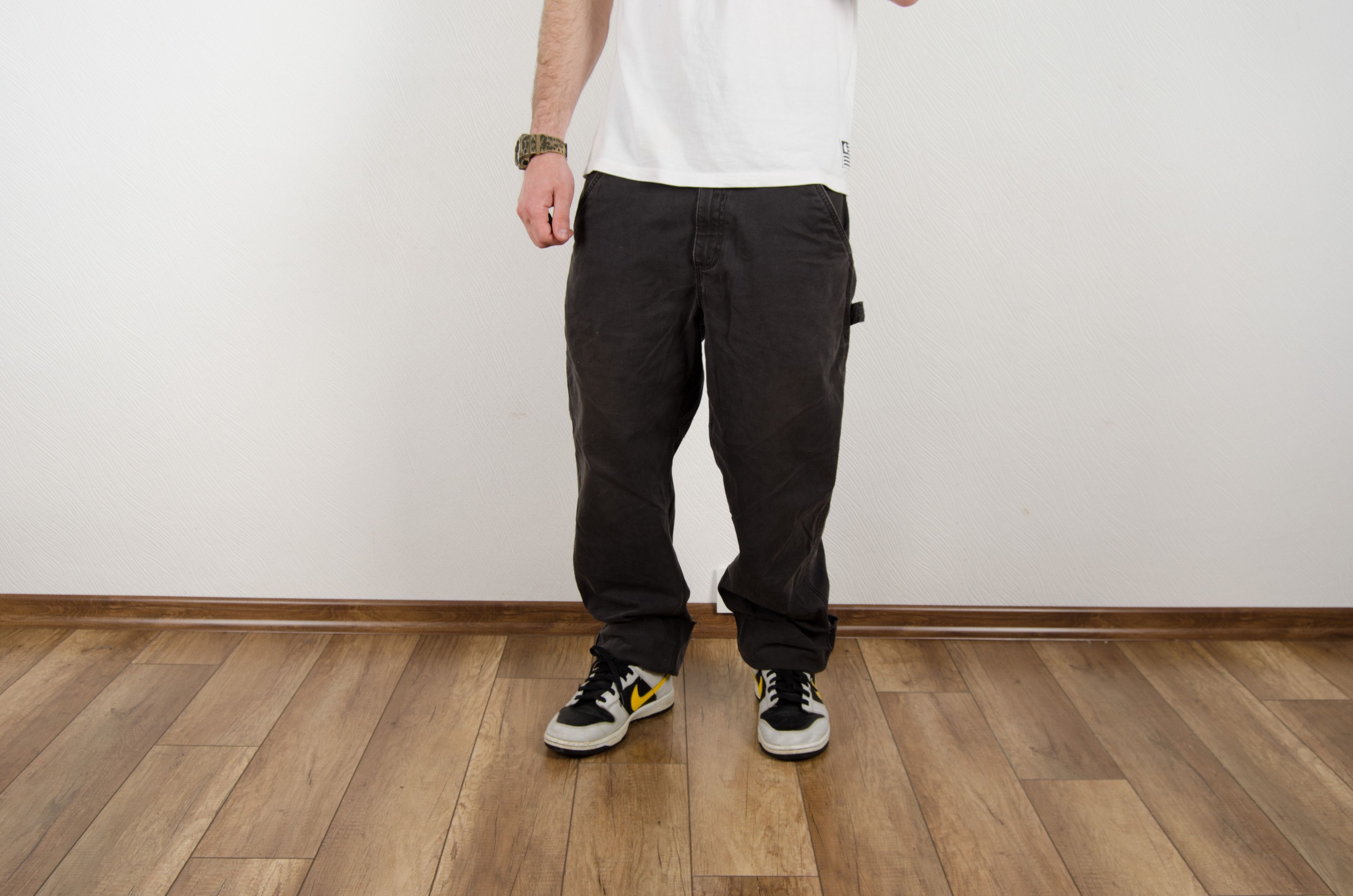 Carhartt Vintage Carhartt Distressed Sun Faded Cargo Work Pants Size US 33 - 4 Thumbnail