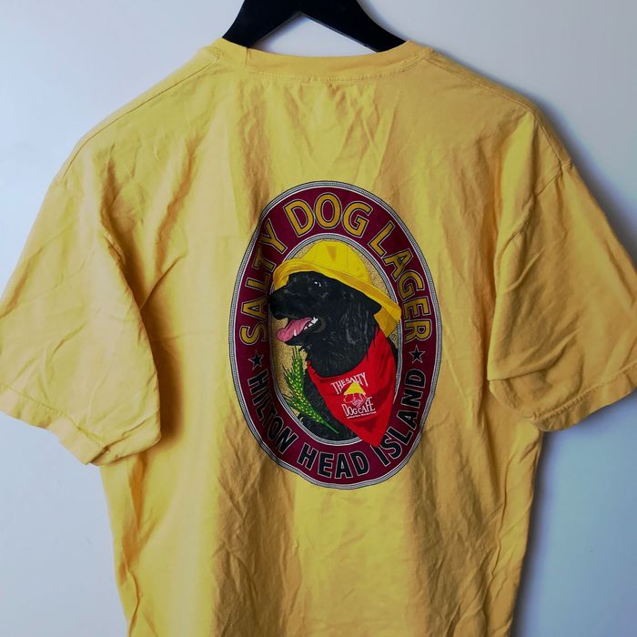Urban Outfitters Hilton Head Island Salty Dog Cafe T Shirt Black Golden Grailed