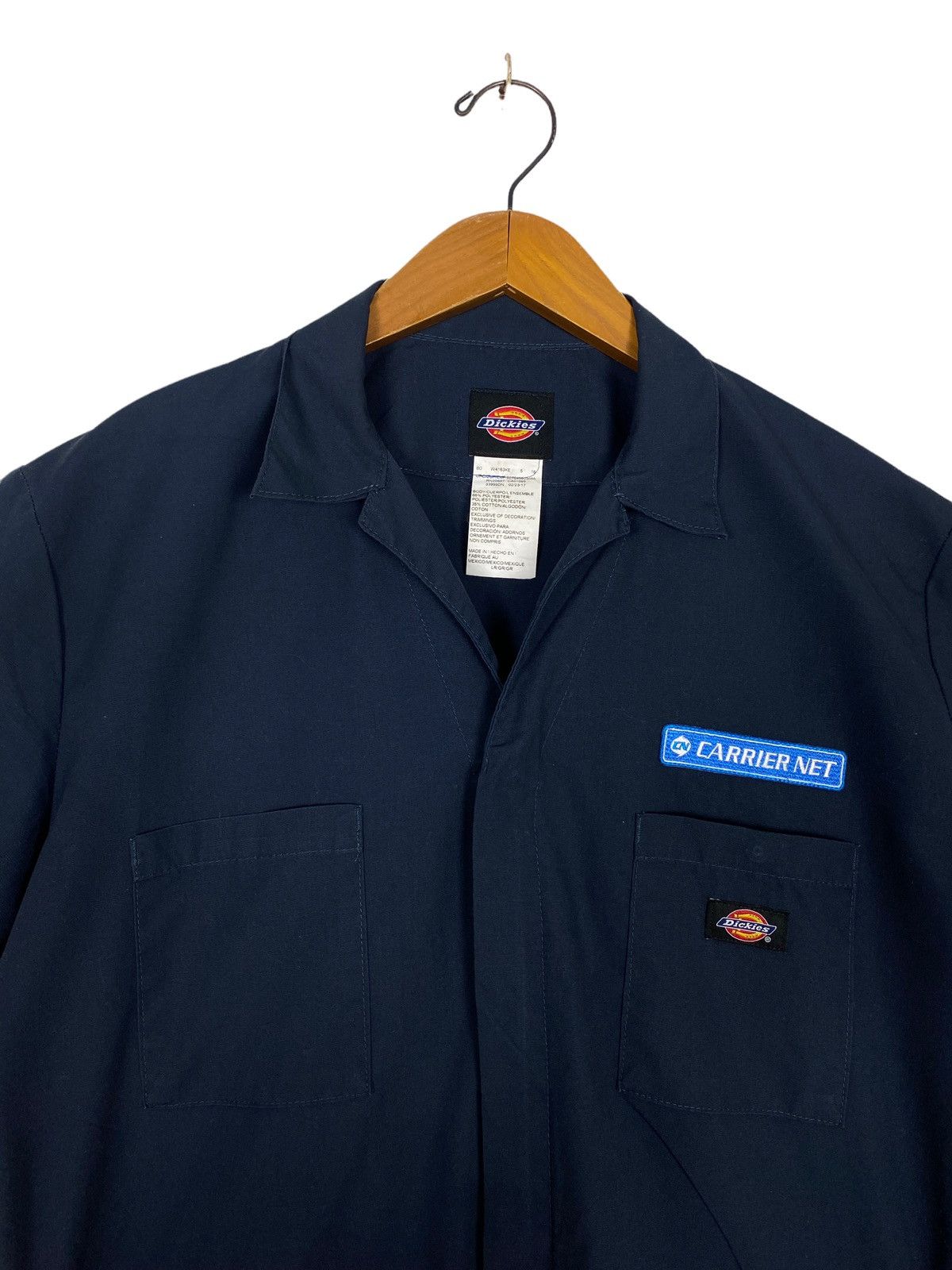 Dickies Rare‼️ Dickies Men’s Short Sleeve Coveralls Dark Navy Size US L / EU 52-54 / 3 - 3 Thumbnail