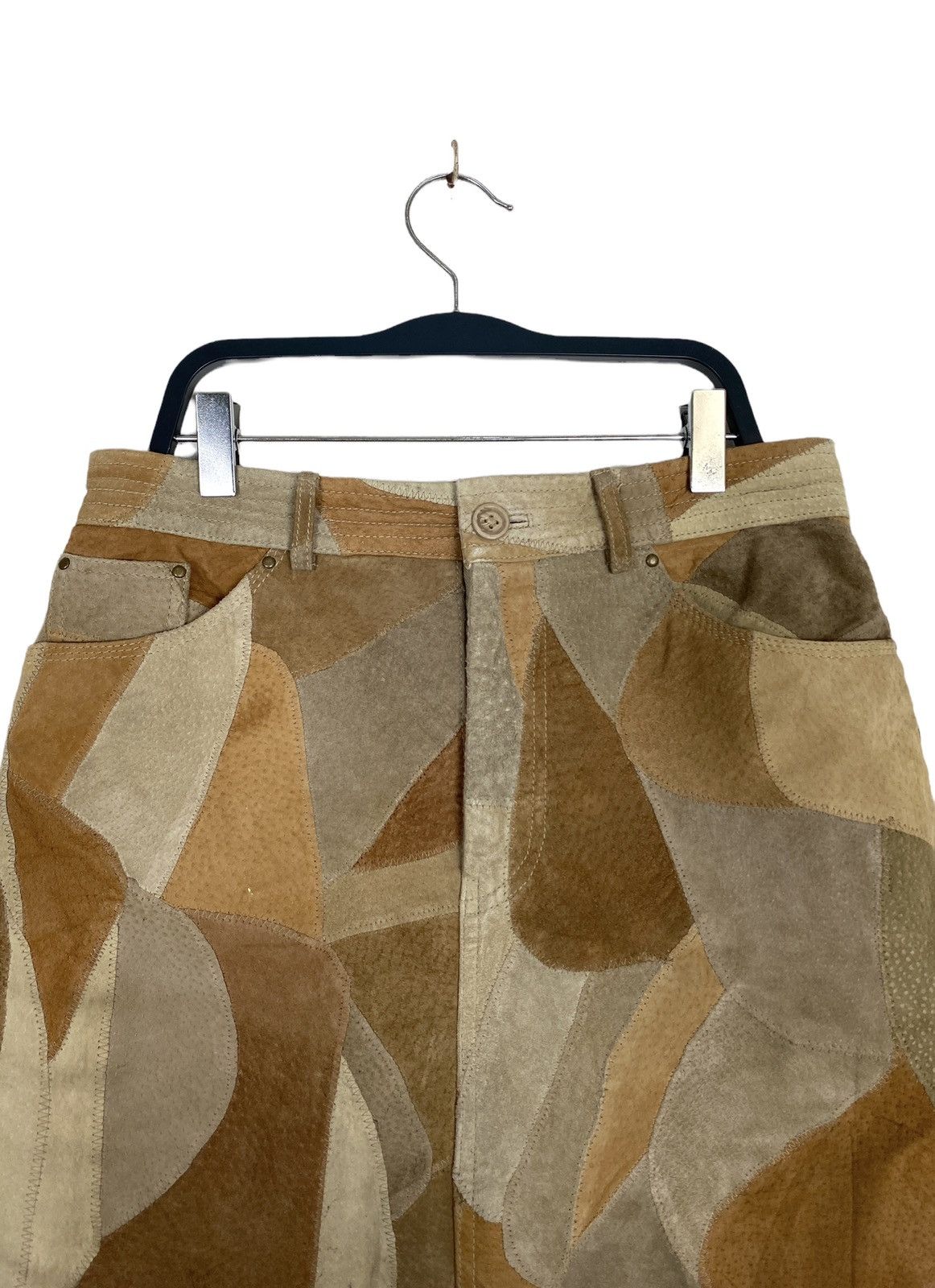 Other Rare‼️Skirt Patchwork Rare Design Large Size Size 29" - 2 Thumbnail