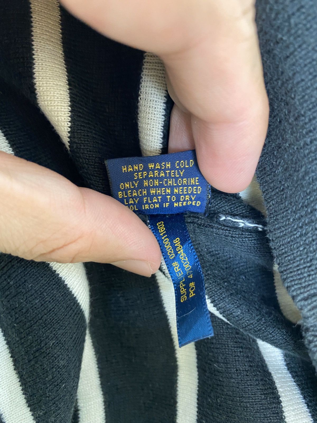 Polo Ralph Lauren Polo Ralph Lauren Sweatshirt Pima Cotton Stripe Asap Rocky Size US M / EU 48-50 / 2 - 7 Thumbnail