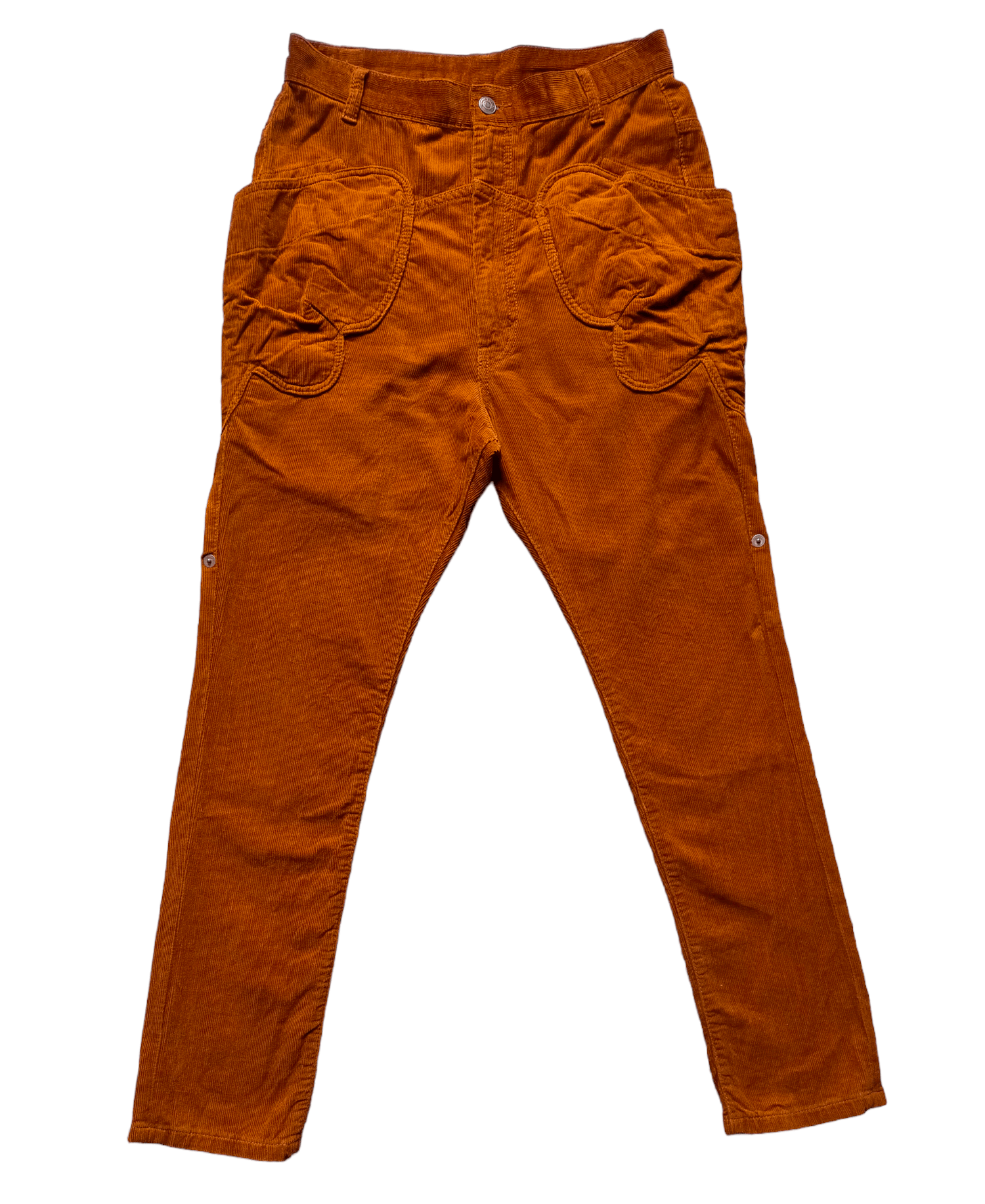 Mercibeaucoup drop croth coudroy pants
