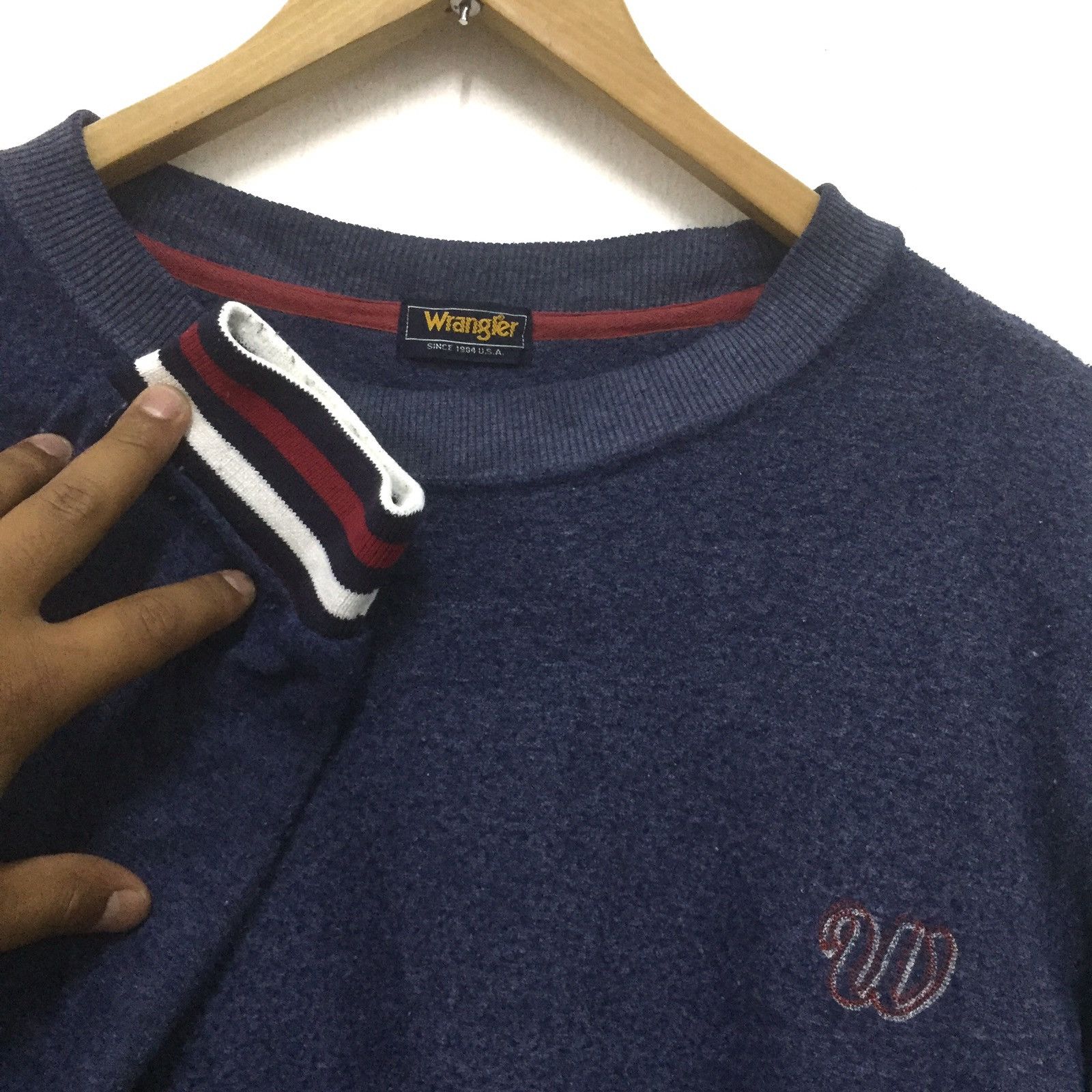 Vintage 😍😍Rare Wragler Long Sleeve Shirt Hypebeast Style Size US L / EU 52-54 / 3 - 5 Thumbnail