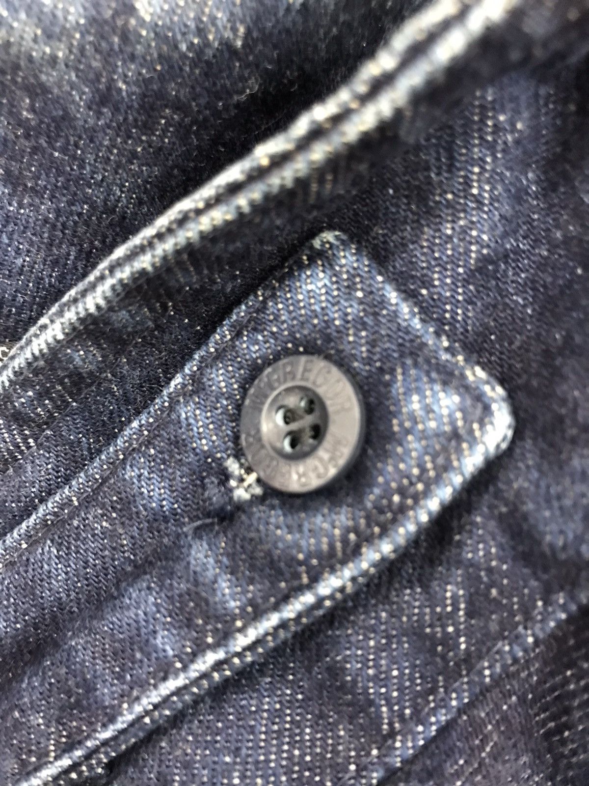 McGregor Mcgregor Bomber Denim Jacket Size US L / EU 52-54 / 3 - 23 Thumbnail
