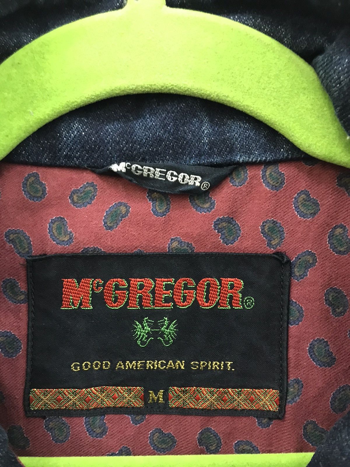 McGregor Mcgregor Bomber Denim Jacket Size US L / EU 52-54 / 3 - 21 Thumbnail