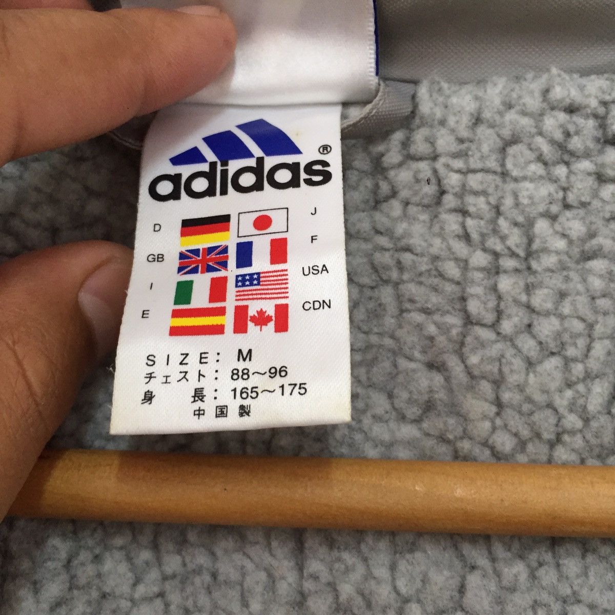 Adidas 🔥🔥 Rare 1999 newspaper team jacket worldcup 2002 japan/korea Size US M / EU 48-50 / 2 - 9 Thumbnail