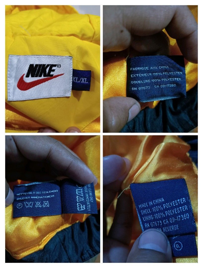 Nike × Vintage Vintage 90s nike 1/2 zipper ski hoodie vest hip hop style Size US XL / EU 56 / 4 - 8 Thumbnail