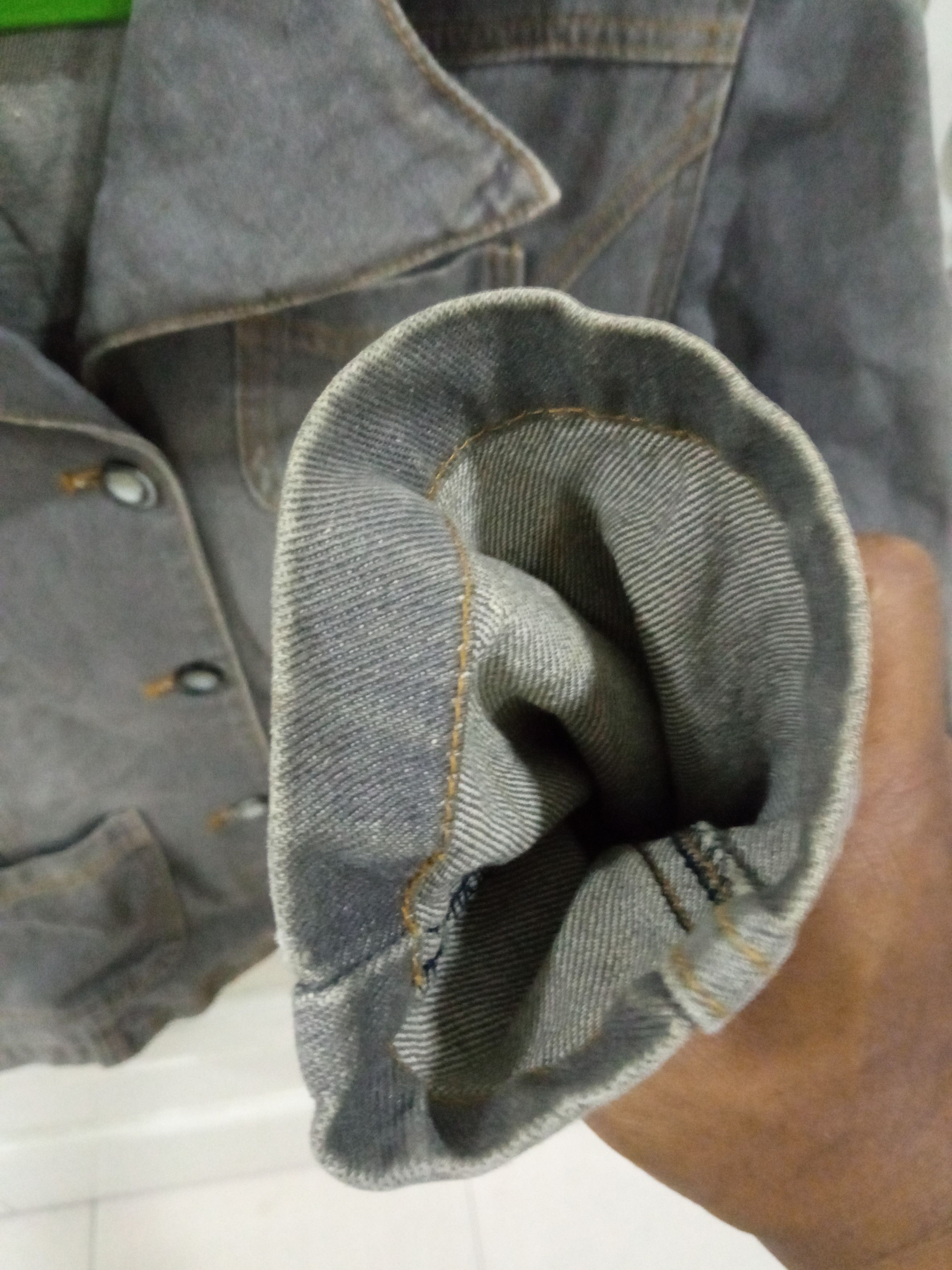 Vintage Mouth Valley Vintage Ladies Denim Jacket Size M / US 6-8 / IT 42-44 - 3 Thumbnail