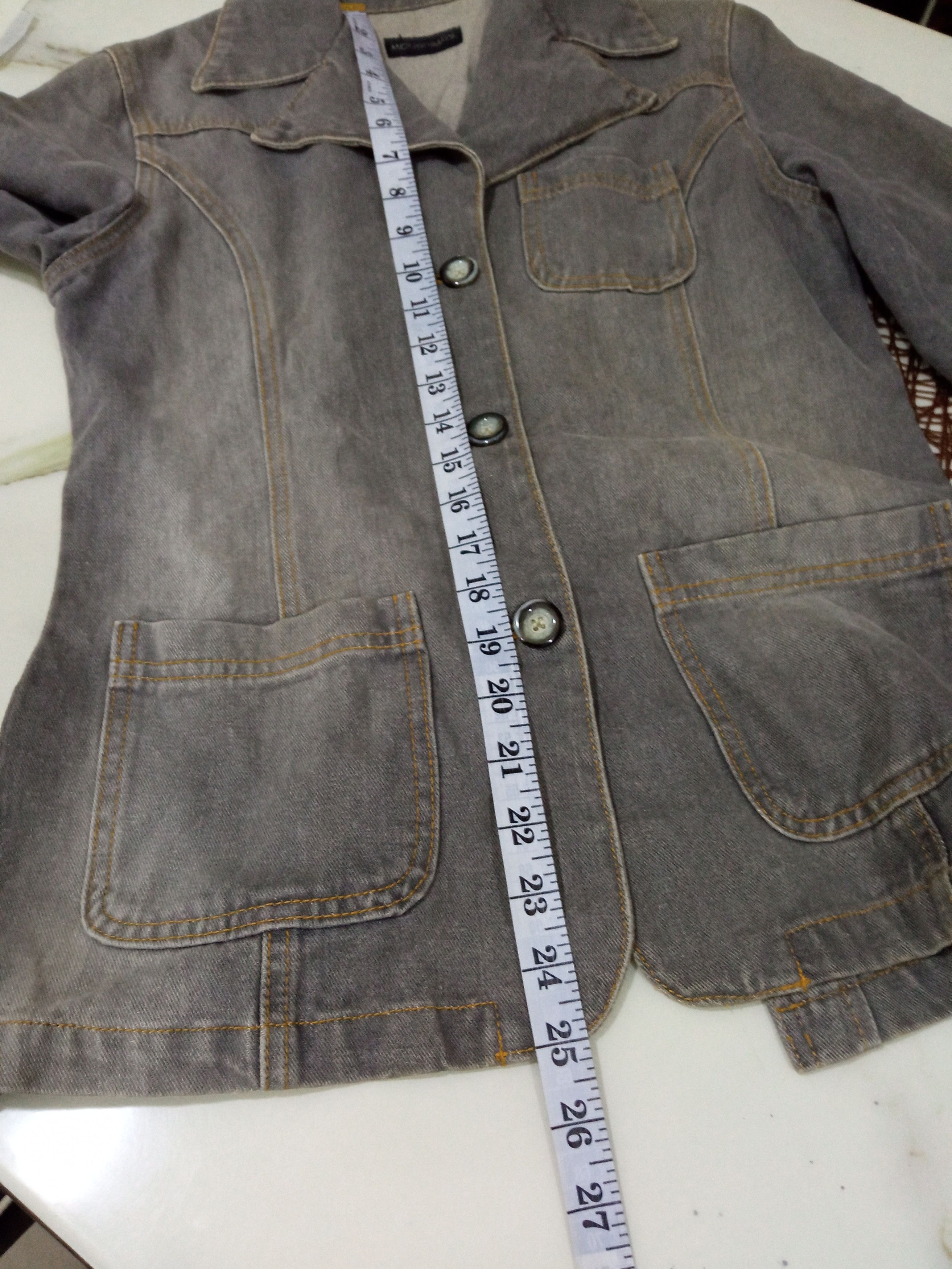 Vintage Mouth Valley Vintage Ladies Denim Jacket Size M / US 6-8 / IT 42-44 - 21 Thumbnail